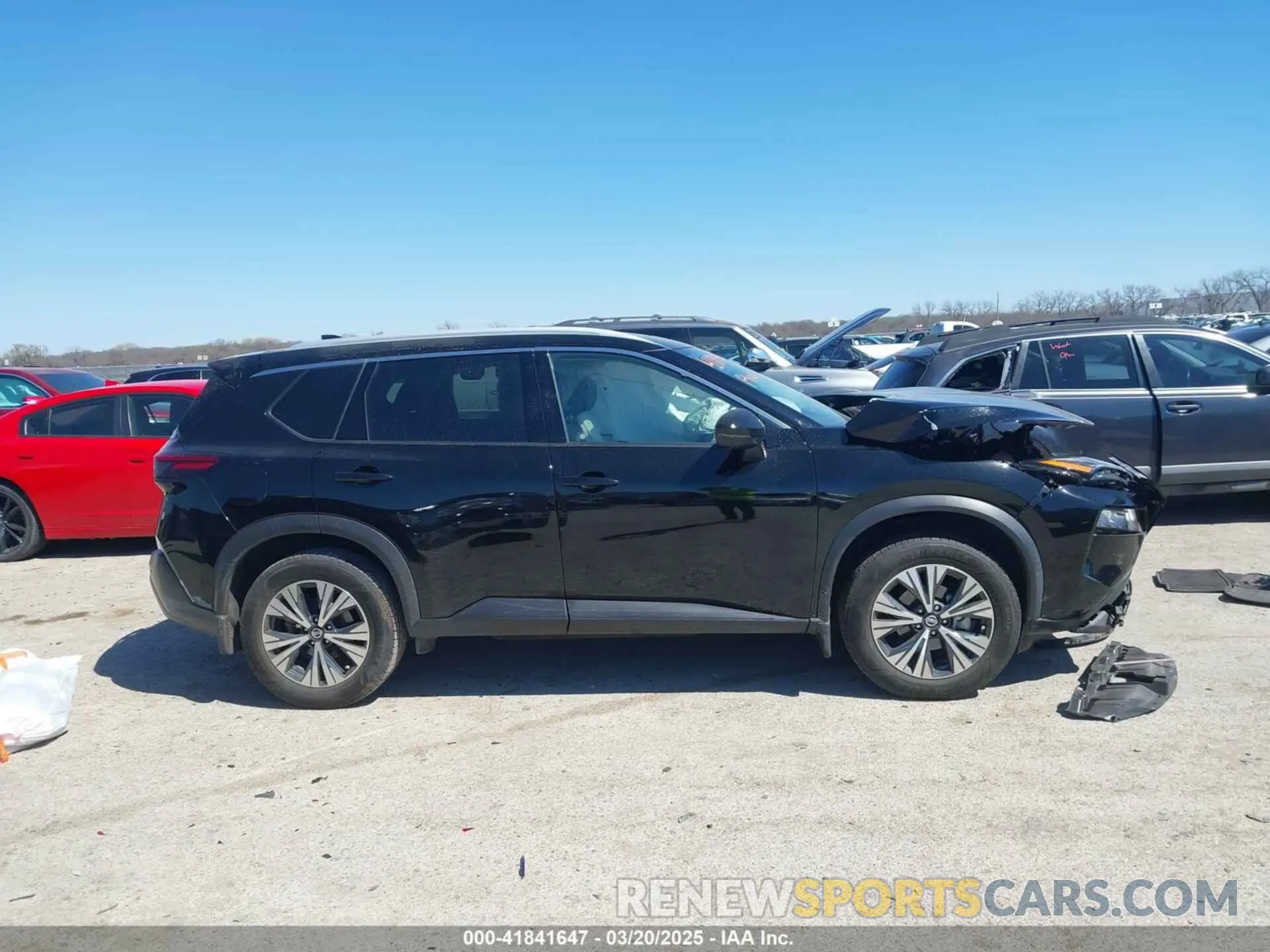 13 Photograph of a damaged car 5N1AT3BA9MC735403 NISSAN ROGUE 2021