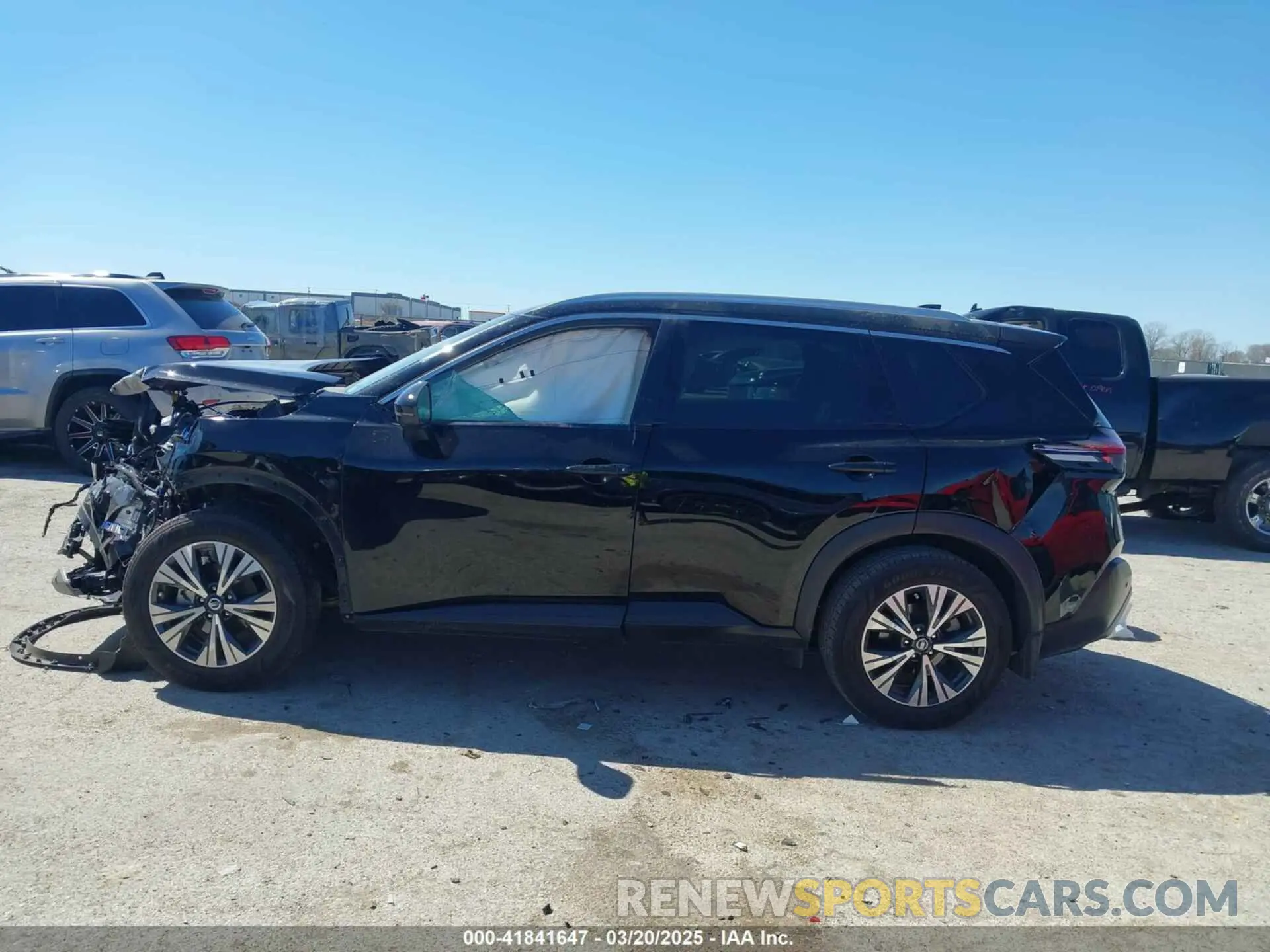 14 Photograph of a damaged car 5N1AT3BA9MC735403 NISSAN ROGUE 2021