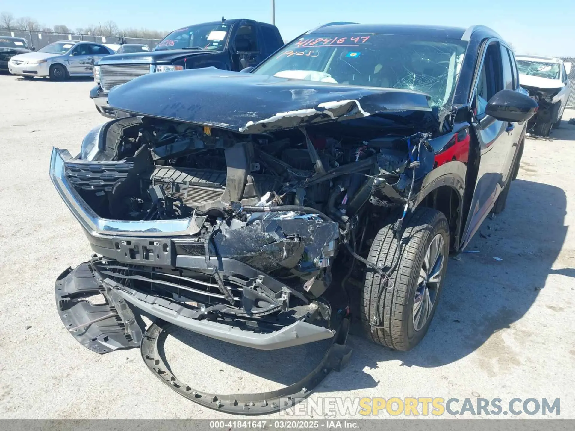 6 Photograph of a damaged car 5N1AT3BA9MC735403 NISSAN ROGUE 2021