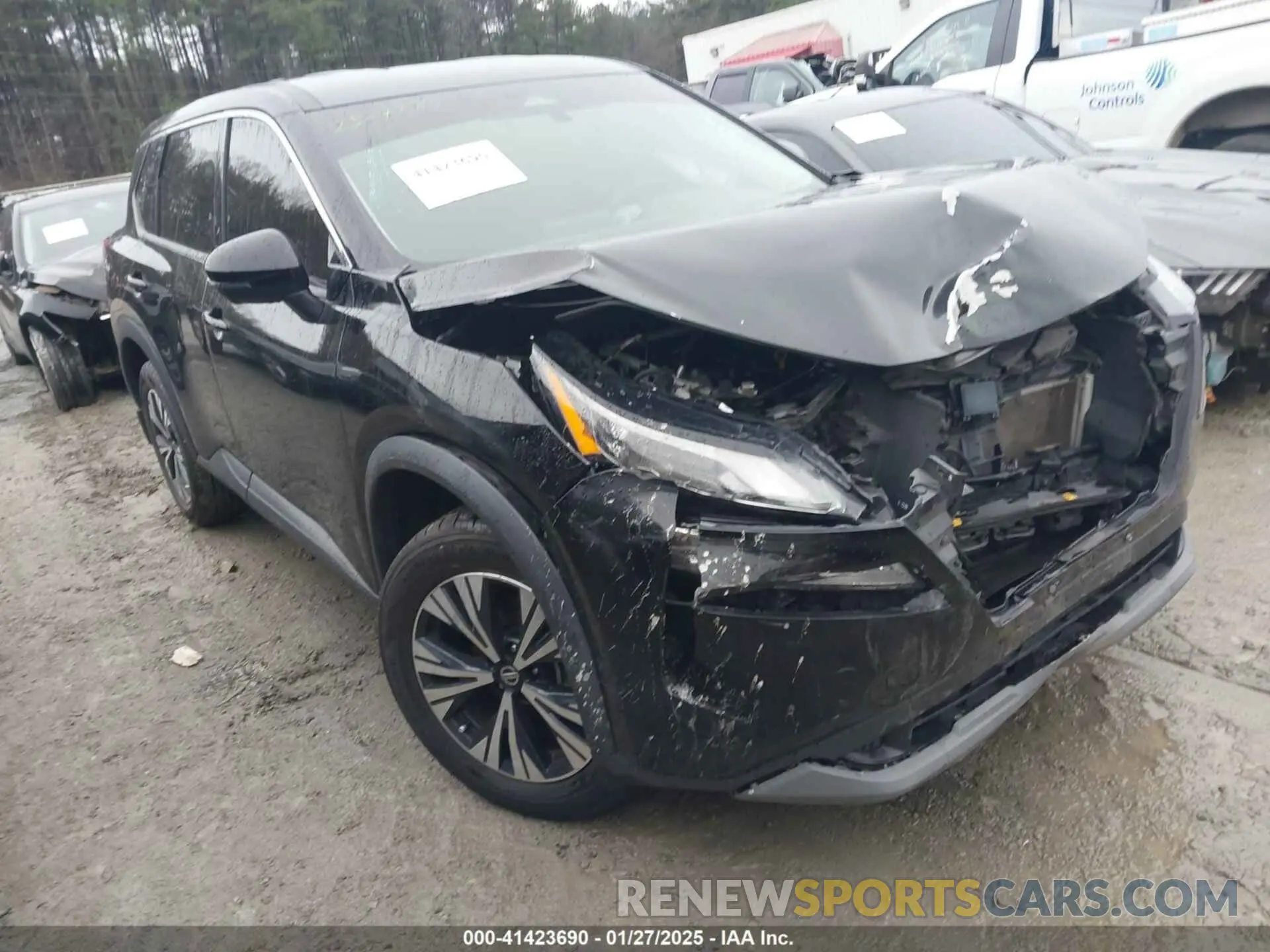 1 Photograph of a damaged car 5N1AT3BA9MC773245 NISSAN ROGUE 2021