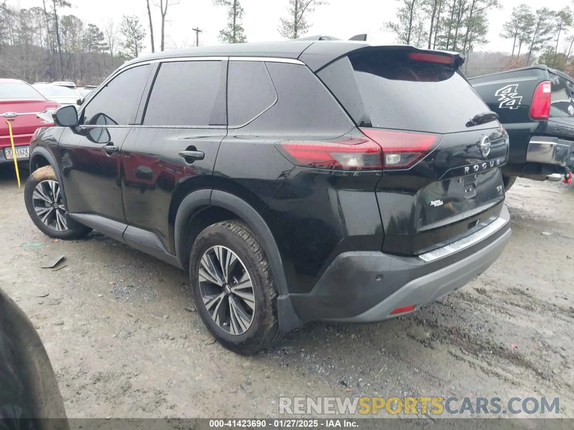 3 Photograph of a damaged car 5N1AT3BA9MC773245 NISSAN ROGUE 2021