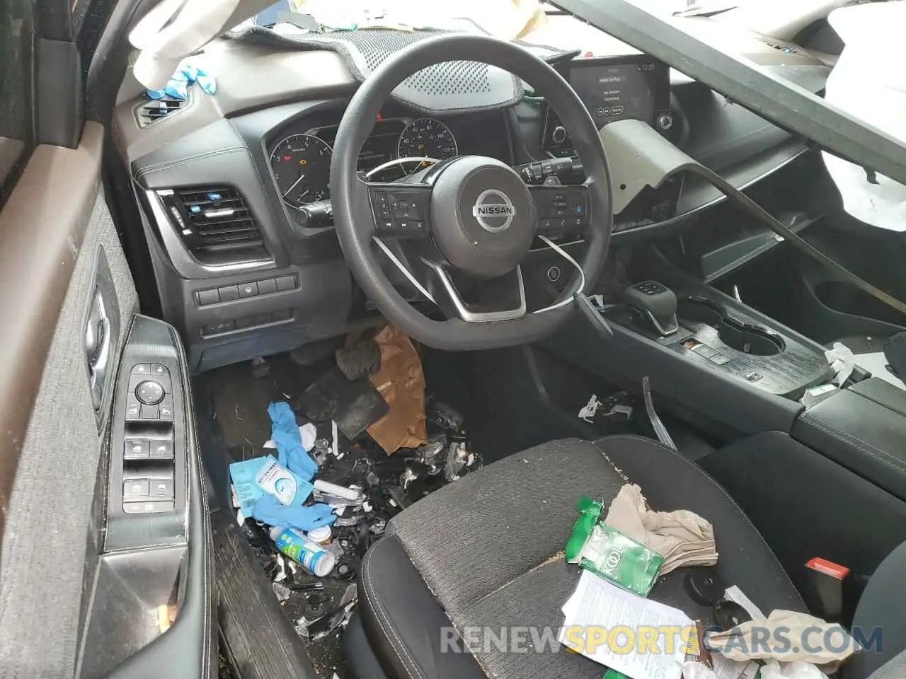 8 Photograph of a damaged car 5N1AT3BA9MC815722 NISSAN ROGUE 2021