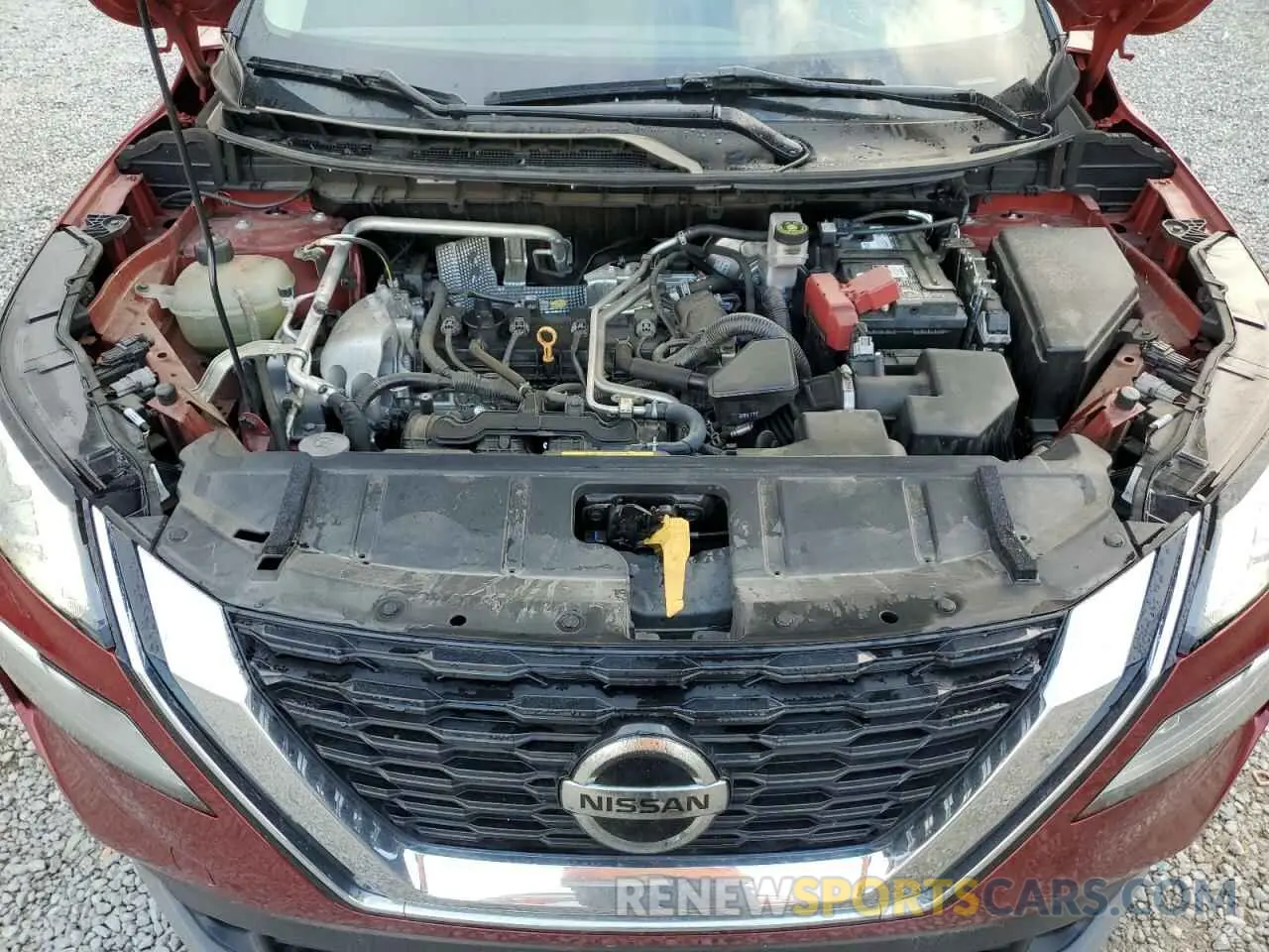 12 Photograph of a damaged car 5N1AT3BAXMC713376 NISSAN ROGUE 2021