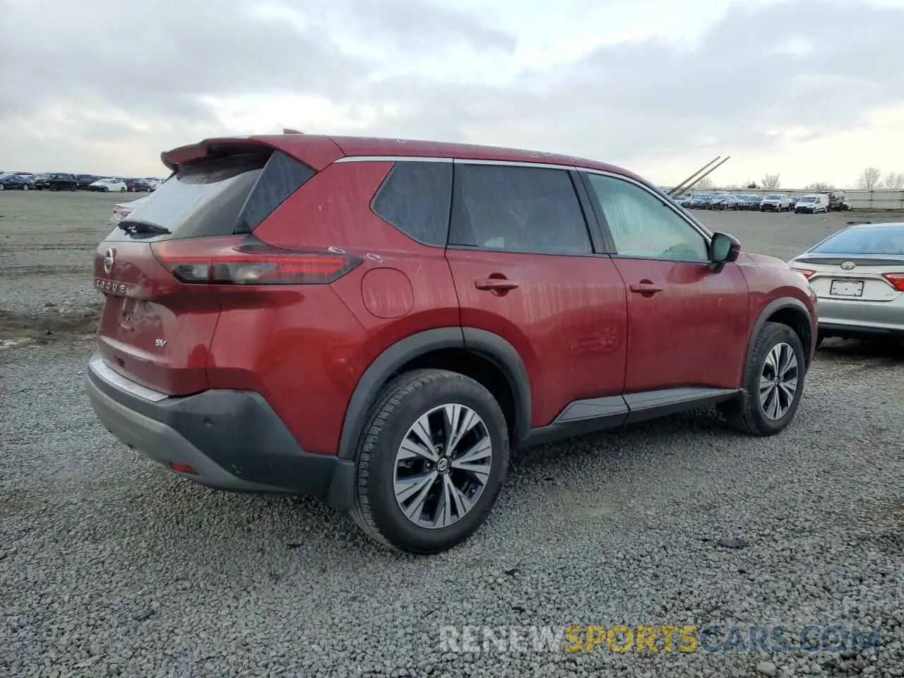 3 Photograph of a damaged car 5N1AT3BAXMC713376 NISSAN ROGUE 2021