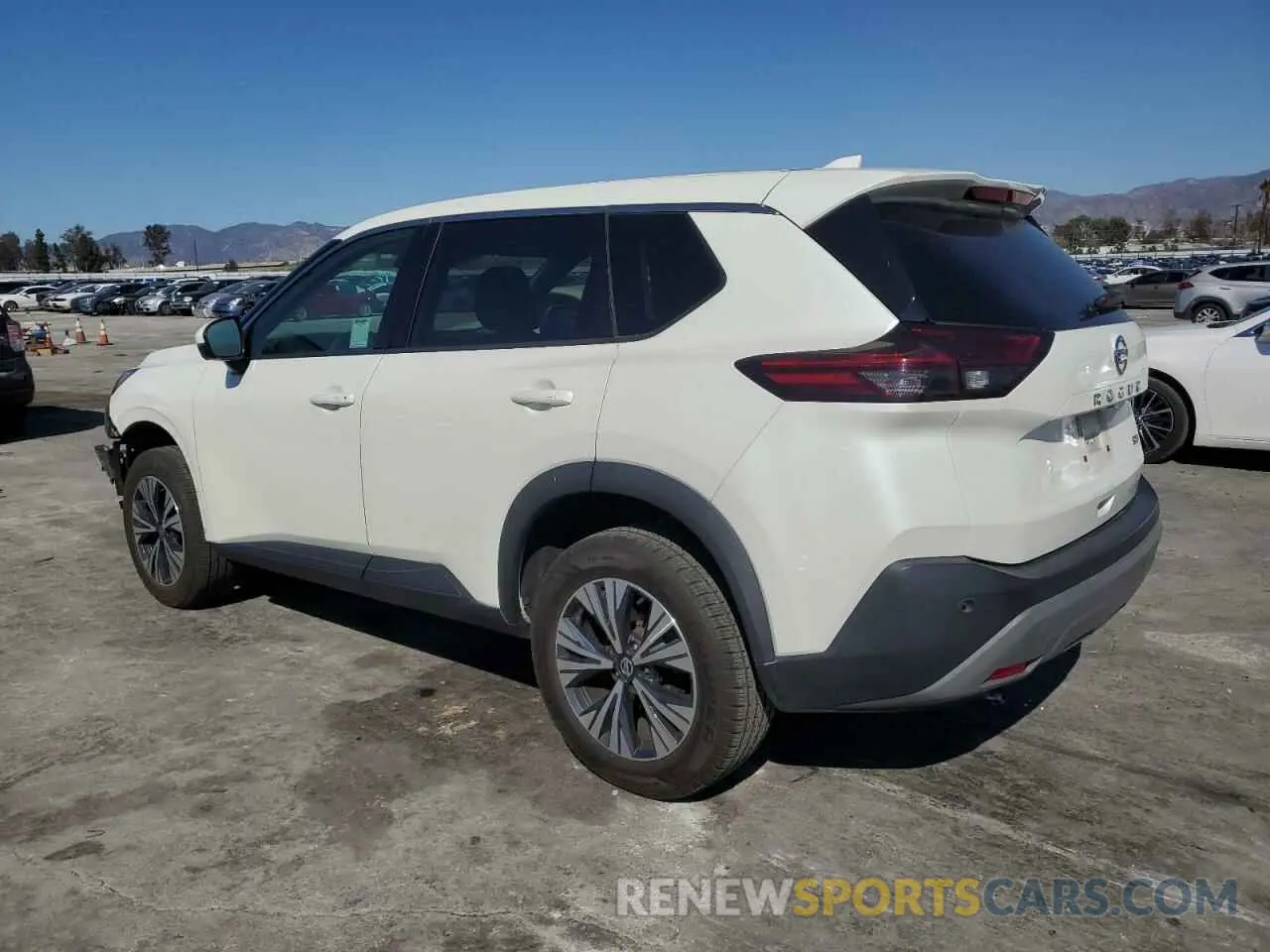 2 Photograph of a damaged car 5N1AT3BAXMC723048 NISSAN ROGUE 2021