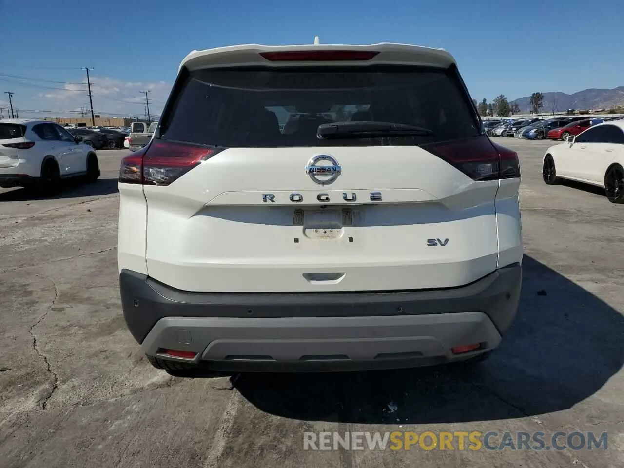 6 Photograph of a damaged car 5N1AT3BAXMC723048 NISSAN ROGUE 2021