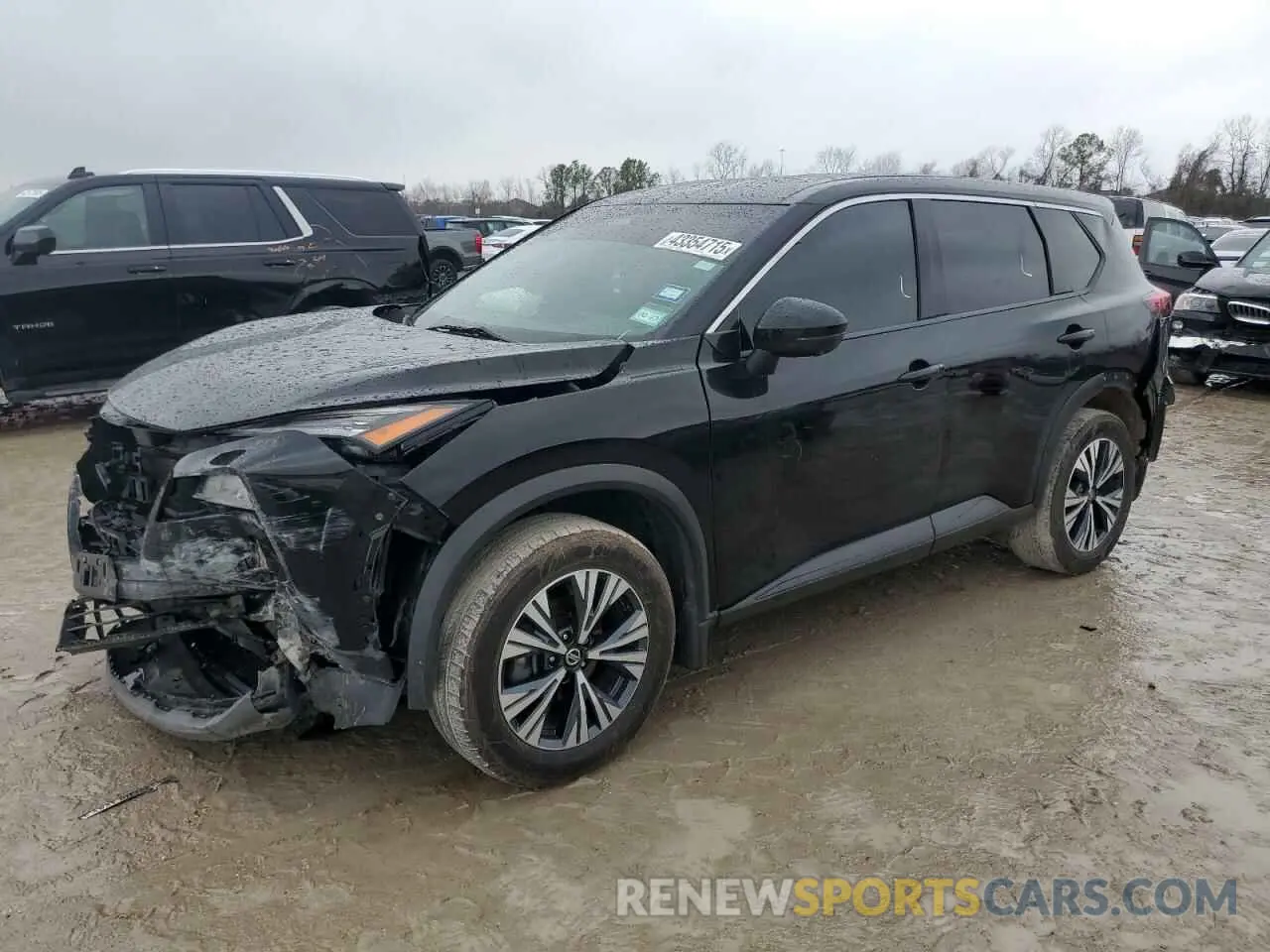 1 Photograph of a damaged car 5N1AT3BAXMC758849 NISSAN ROGUE 2021