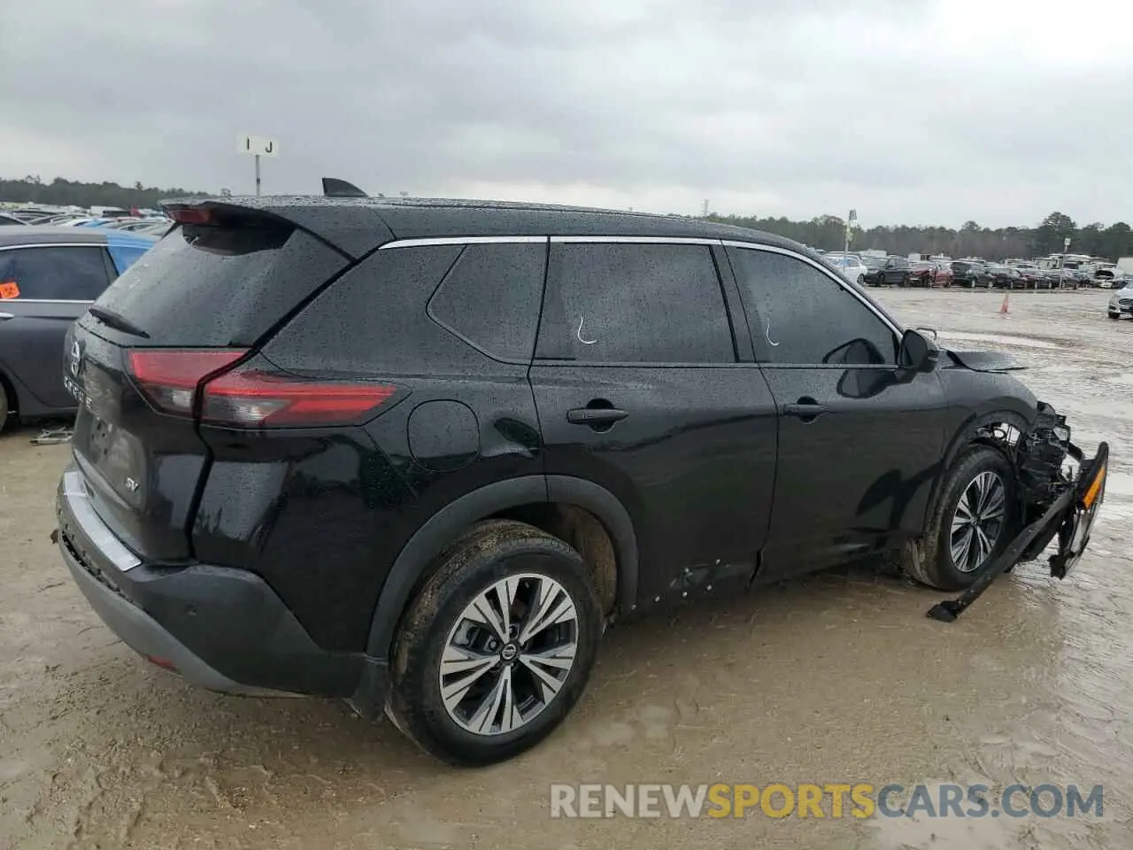 3 Photograph of a damaged car 5N1AT3BAXMC758849 NISSAN ROGUE 2021