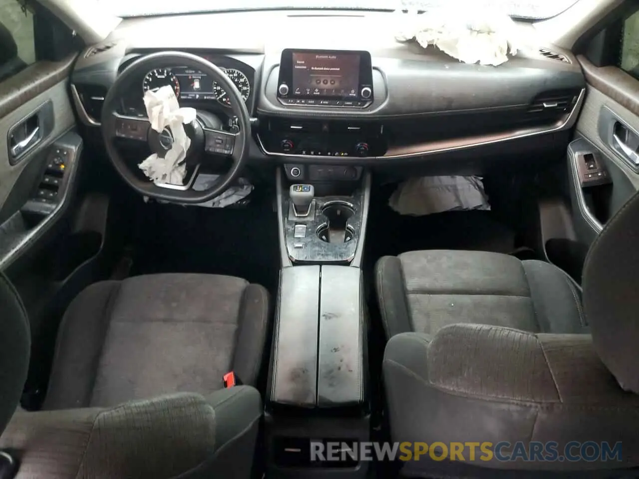 8 Photograph of a damaged car 5N1AT3BAXMC758849 NISSAN ROGUE 2021