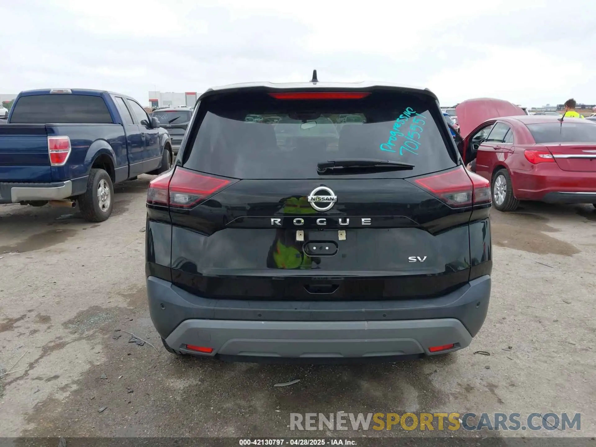 16 Photograph of a damaged car 5N1AT3BAXMC780382 NISSAN ROGUE 2021