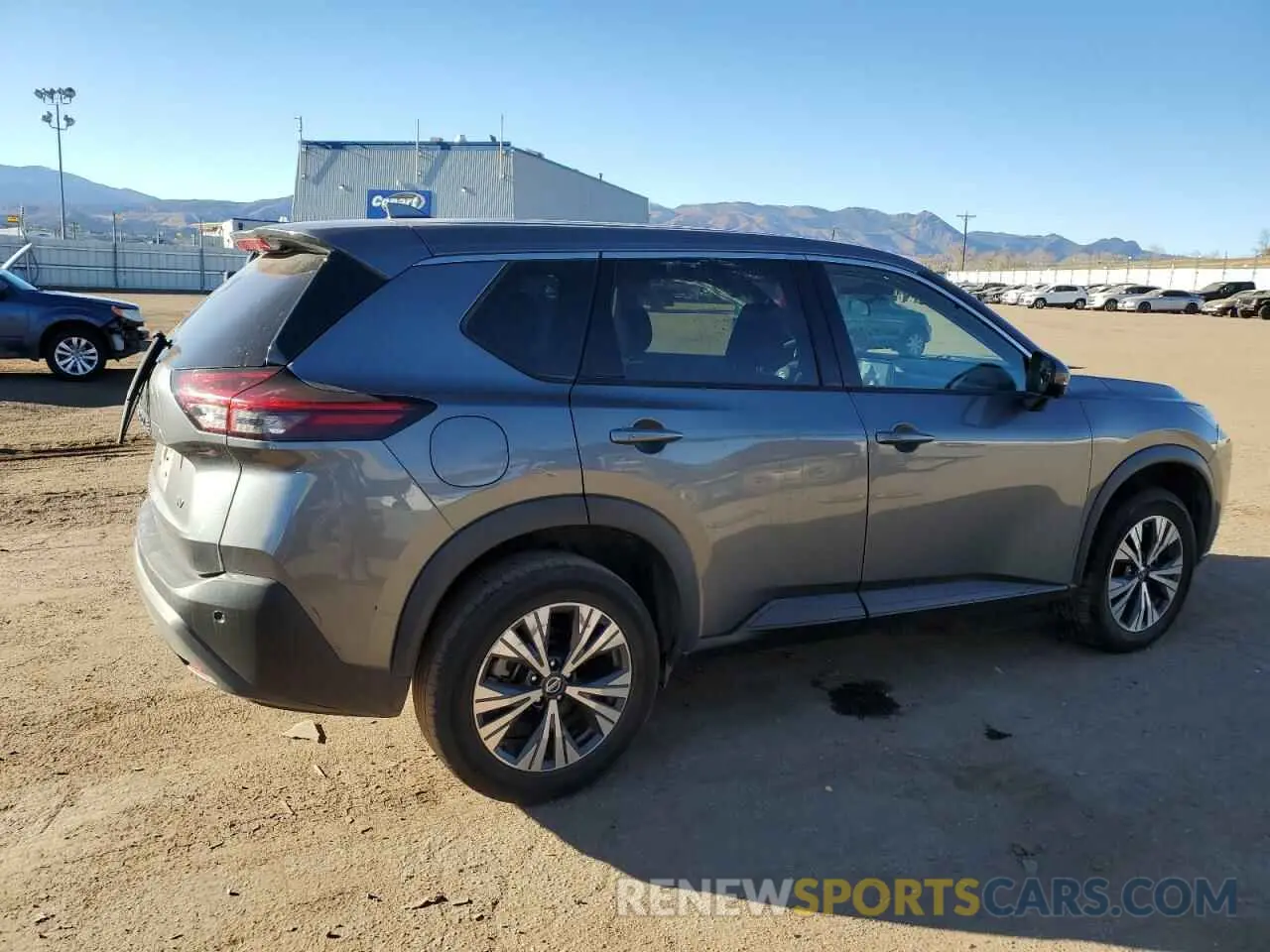 3 Photograph of a damaged car 5N1AT3BAXMC792841 NISSAN ROGUE 2021