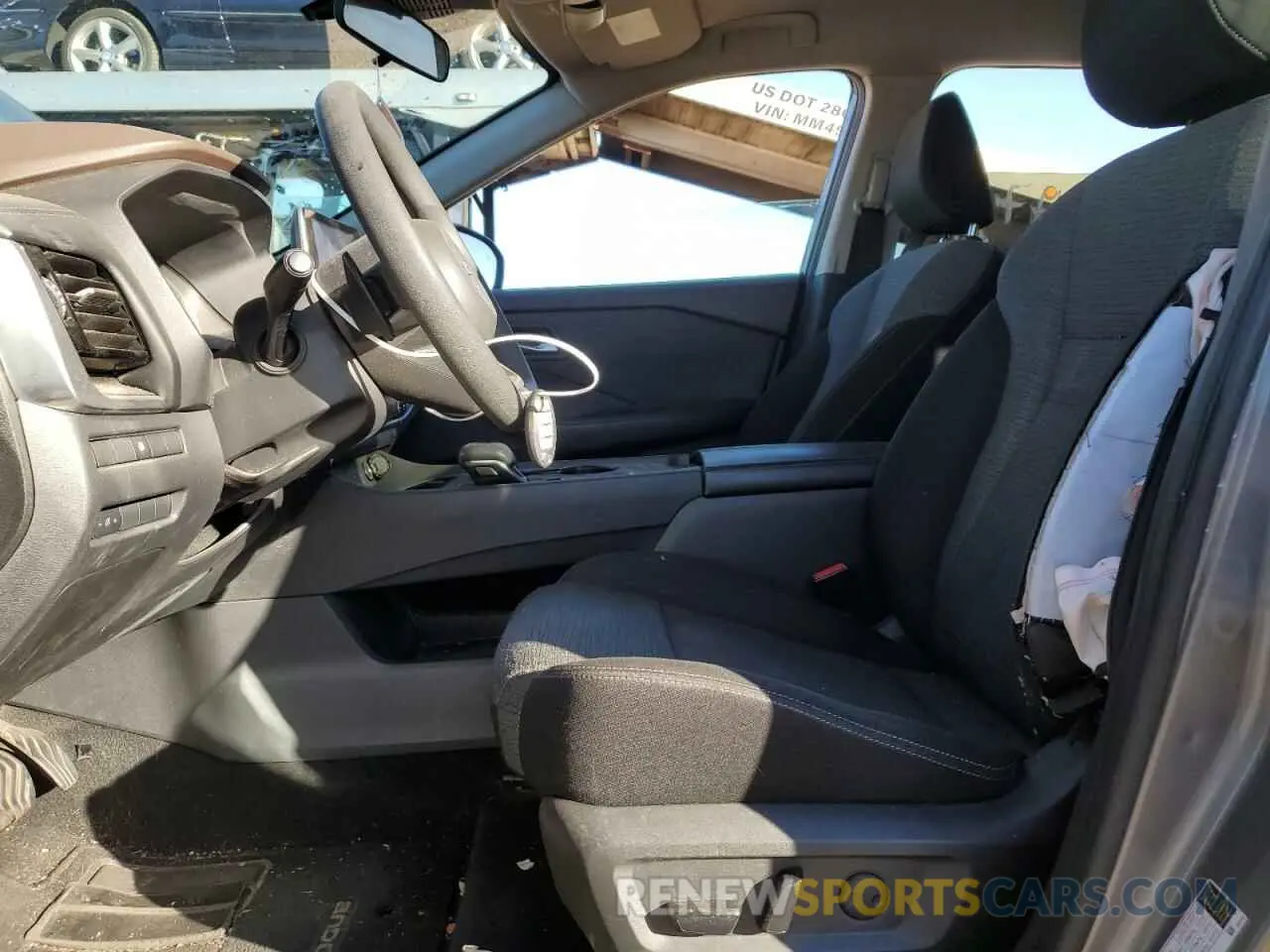 7 Photograph of a damaged car 5N1AT3BAXMC792841 NISSAN ROGUE 2021