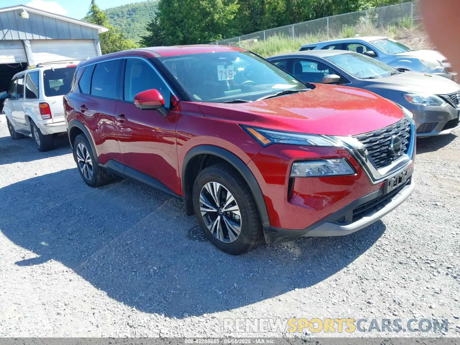 1 Photograph of a damaged car 5N1AT3BAXMC798896 NISSAN ROGUE 2021
