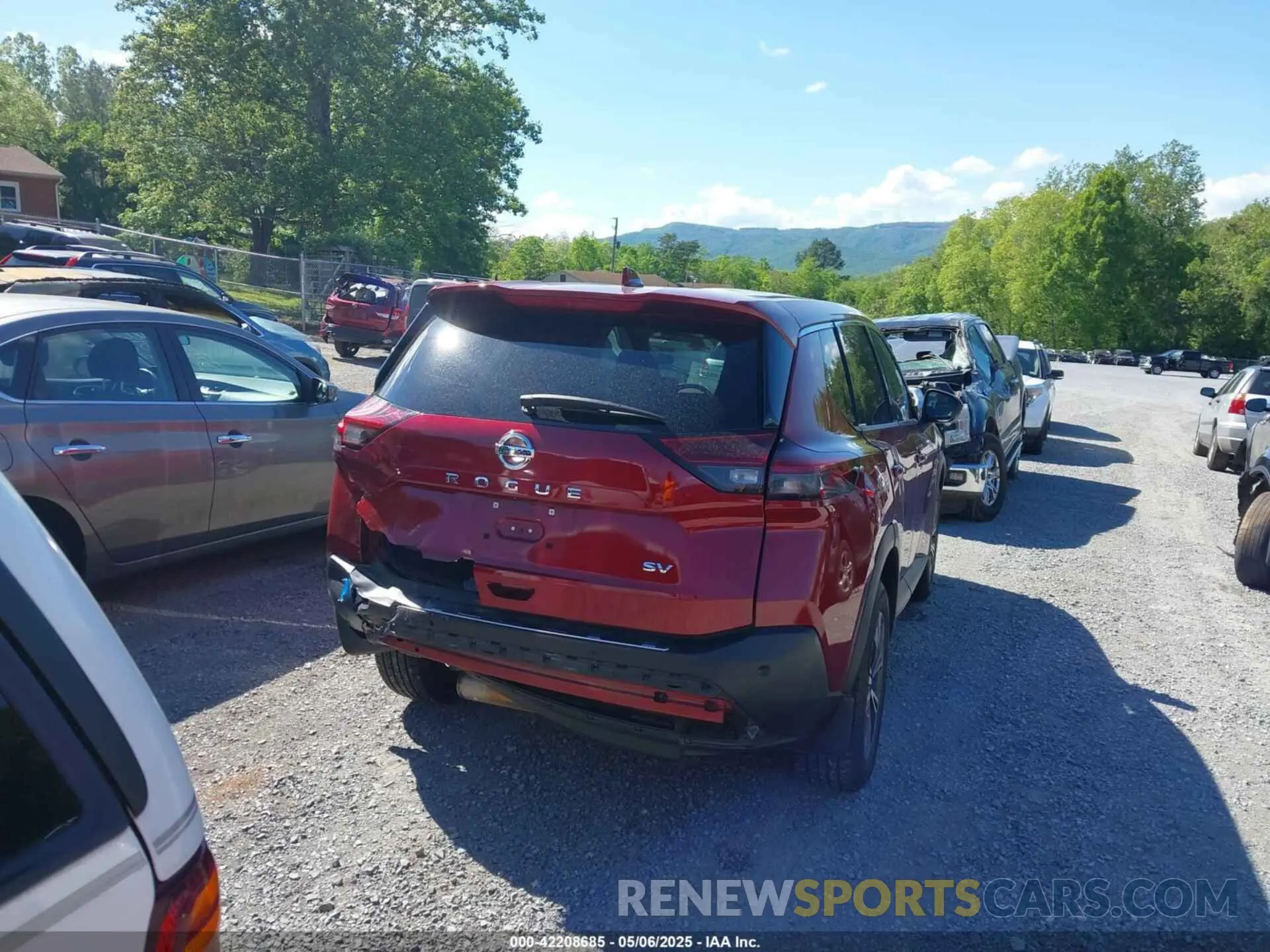 16 Photograph of a damaged car 5N1AT3BAXMC798896 NISSAN ROGUE 2021
