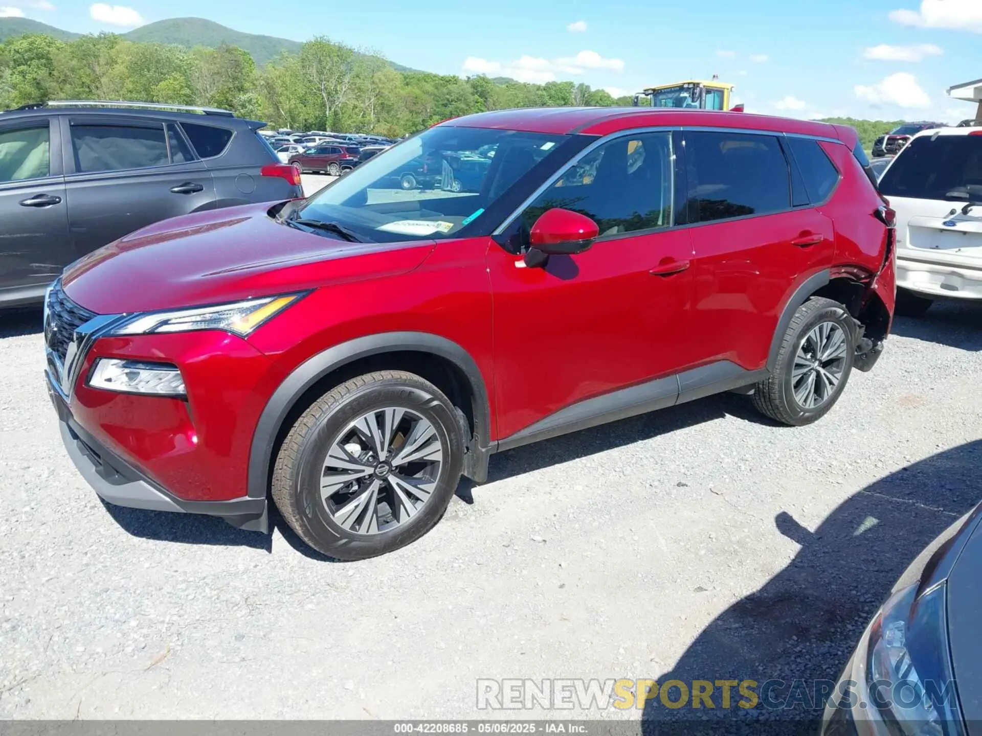 2 Photograph of a damaged car 5N1AT3BAXMC798896 NISSAN ROGUE 2021
