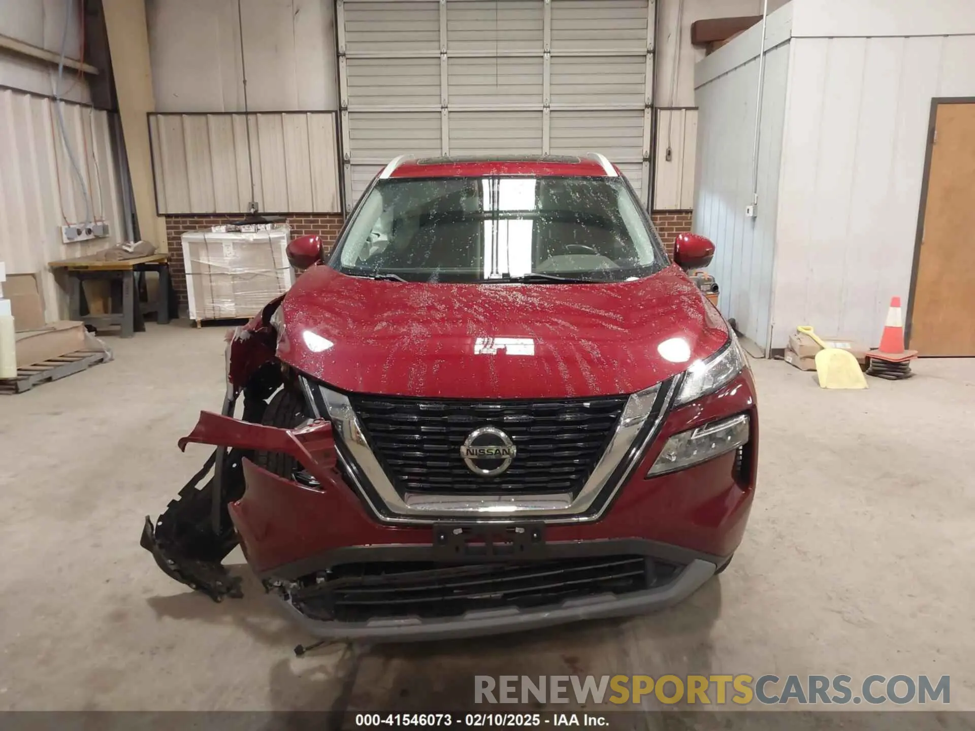 12 Photograph of a damaged car 5N1AT3BAXMC843481 NISSAN ROGUE 2021