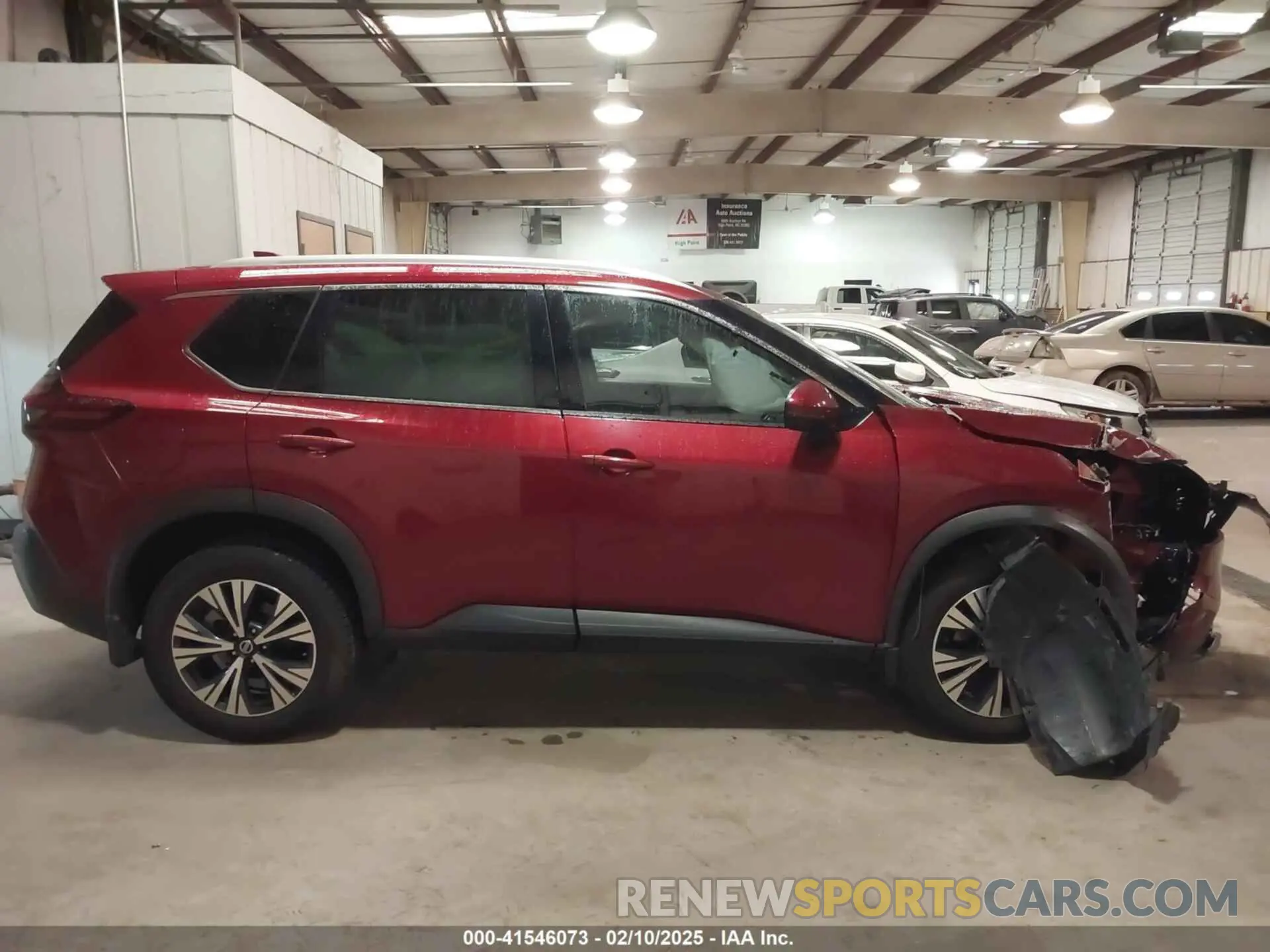 13 Photograph of a damaged car 5N1AT3BAXMC843481 NISSAN ROGUE 2021