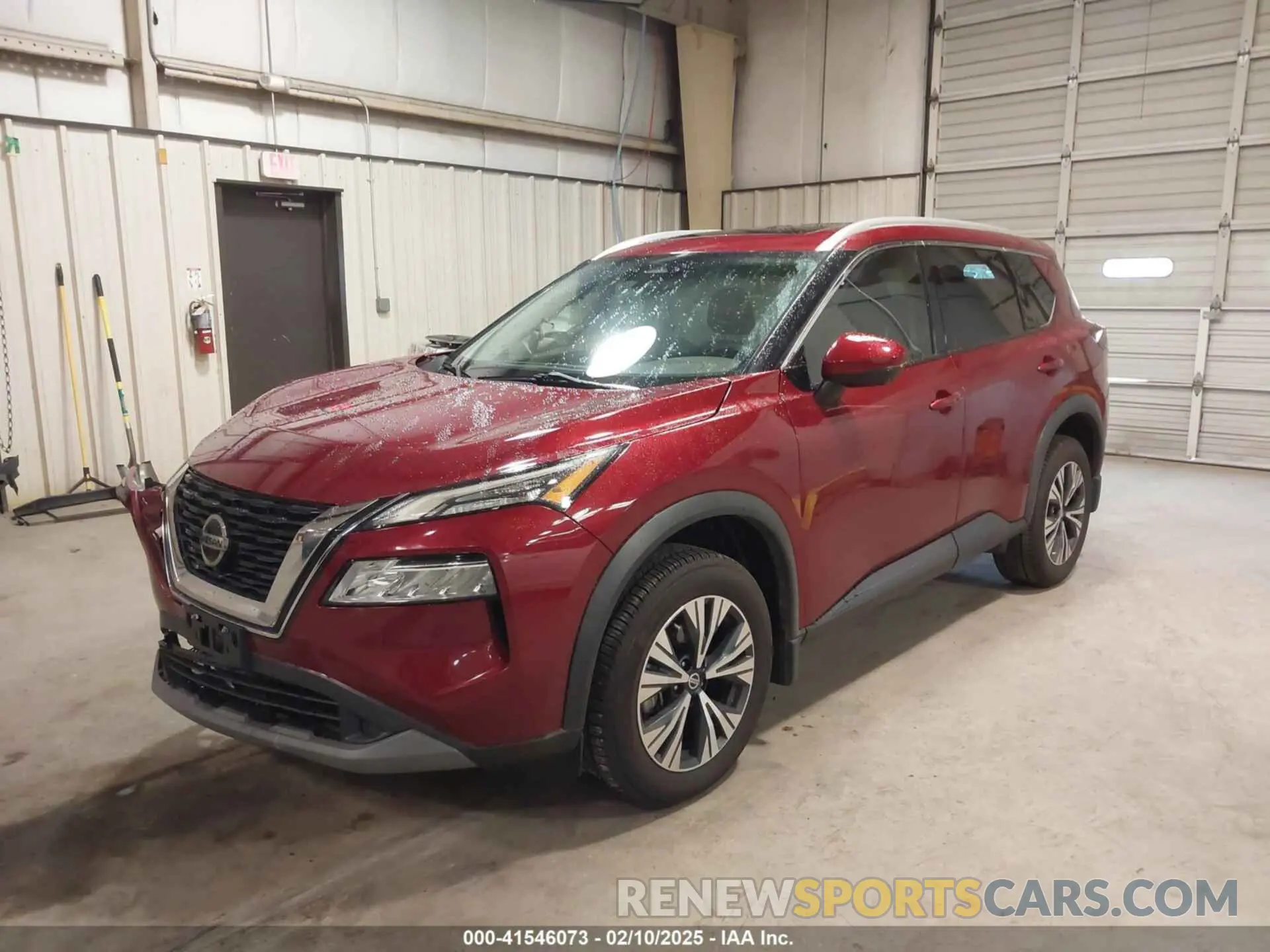 2 Photograph of a damaged car 5N1AT3BAXMC843481 NISSAN ROGUE 2021