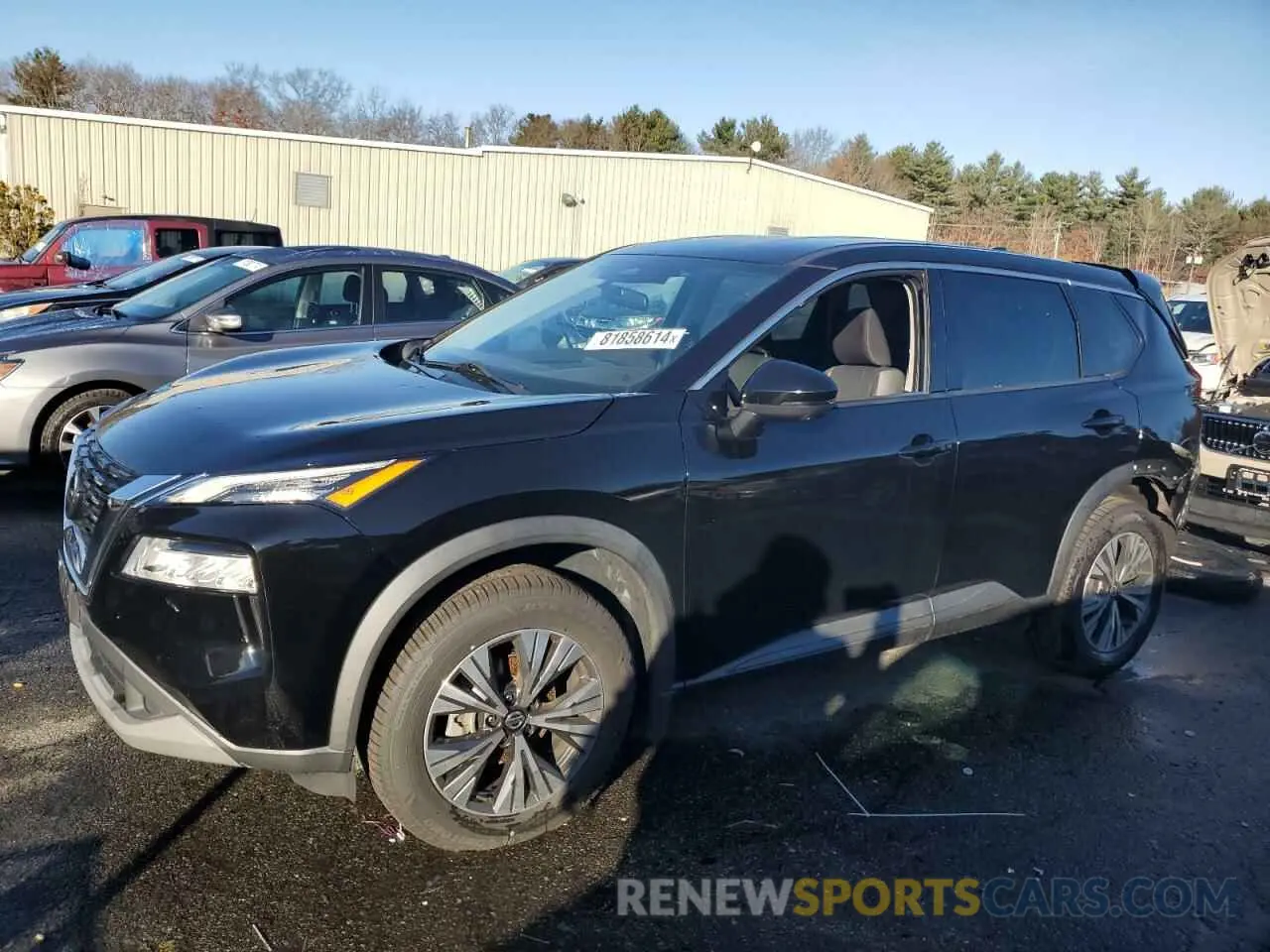 1 Photograph of a damaged car 5N1AT3BB0MC672037 NISSAN ROGUE 2021