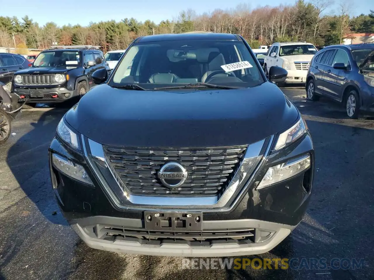 5 Photograph of a damaged car 5N1AT3BB0MC672037 NISSAN ROGUE 2021