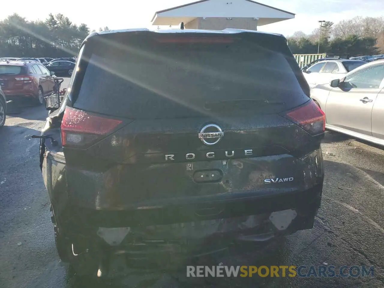 6 Photograph of a damaged car 5N1AT3BB0MC672037 NISSAN ROGUE 2021