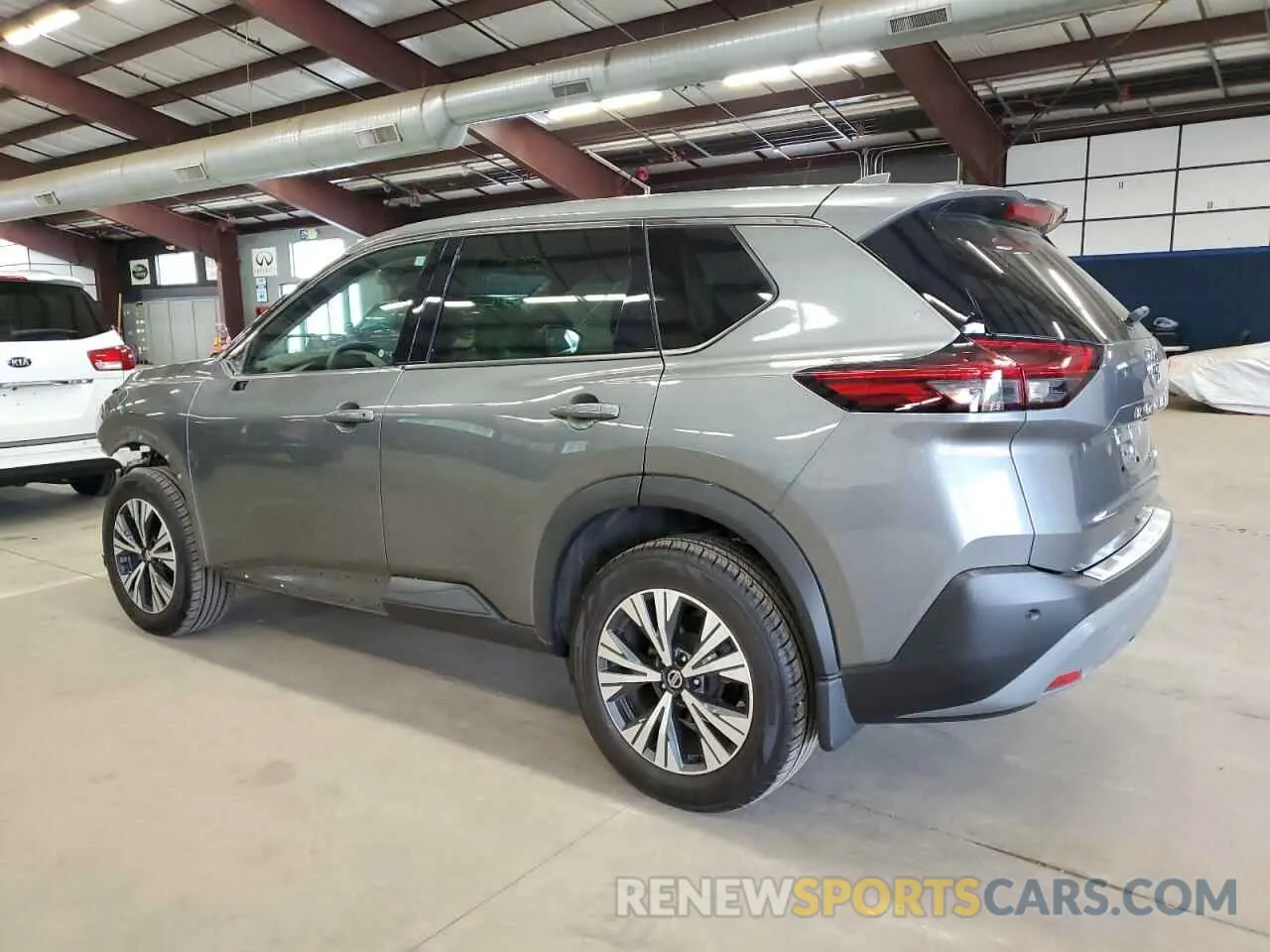 2 Photograph of a damaged car 5N1AT3BB0MC675634 NISSAN ROGUE 2021