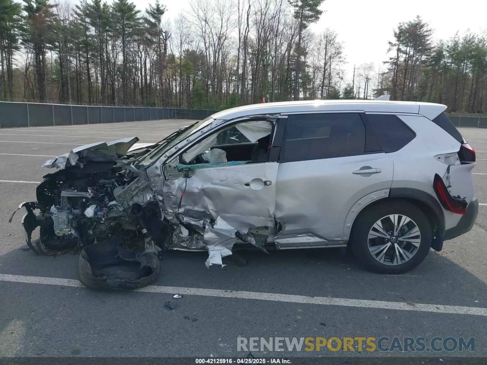 14 Photograph of a damaged car 5N1AT3BB0MC680767 NISSAN ROGUE 2021