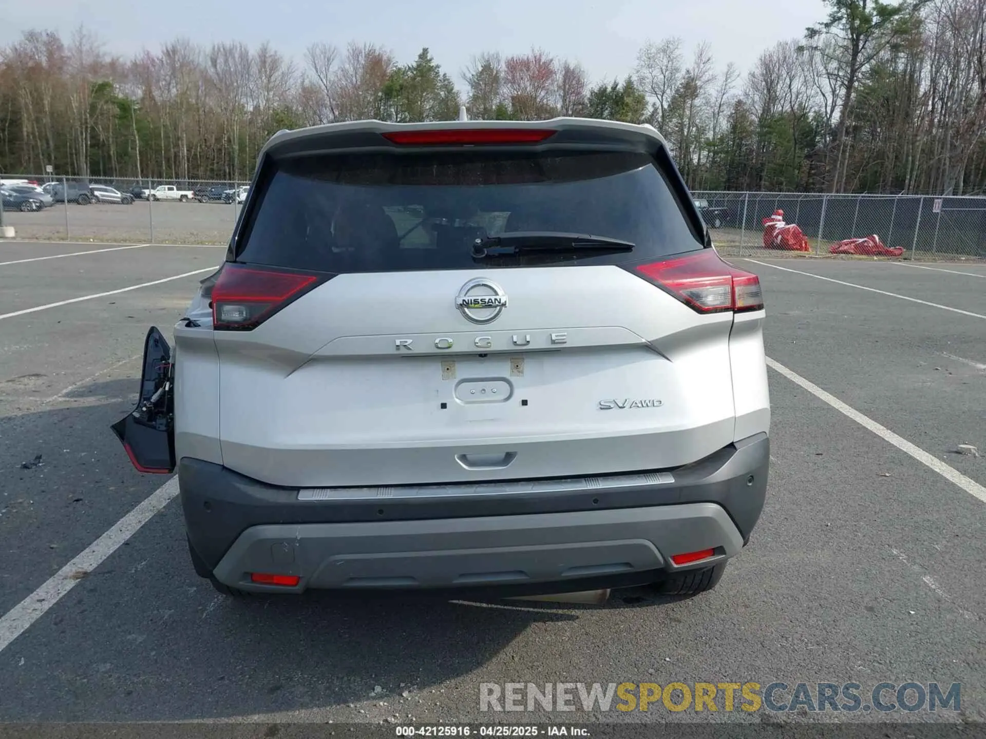 16 Photograph of a damaged car 5N1AT3BB0MC680767 NISSAN ROGUE 2021