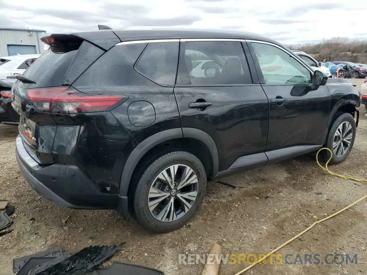 3 Photograph of a damaged car 5N1AT3BB0MC691431 NISSAN ROGUE 2021