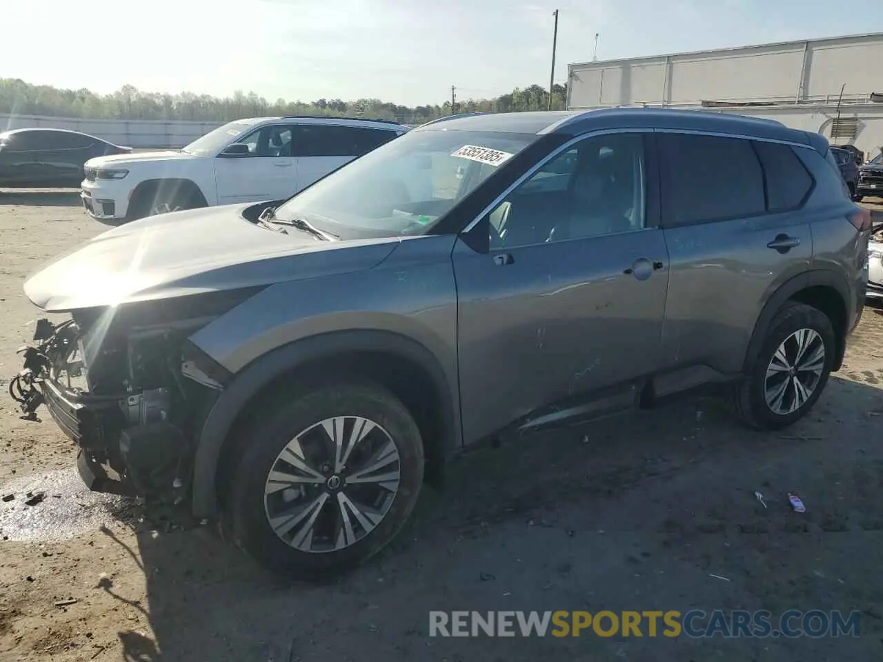 1 Photograph of a damaged car 5N1AT3BB0MC719390 NISSAN ROGUE 2021