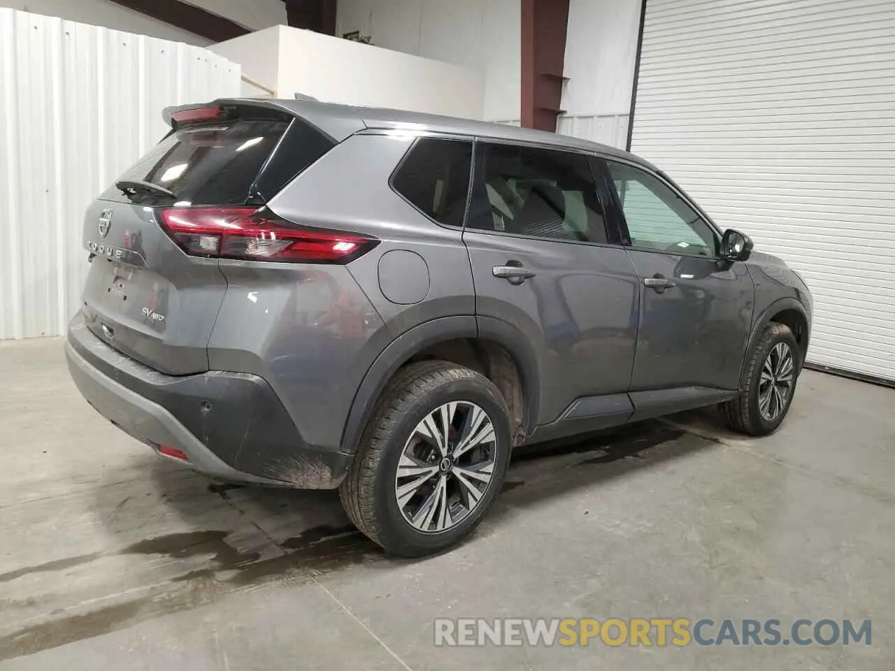 3 Photograph of a damaged car 5N1AT3BB0MC738747 NISSAN ROGUE 2021
