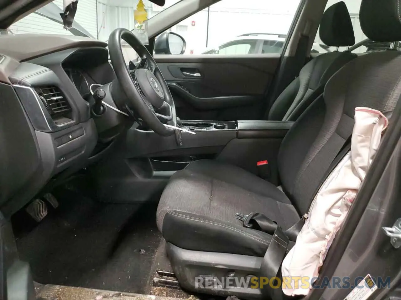7 Photograph of a damaged car 5N1AT3BB0MC738747 NISSAN ROGUE 2021