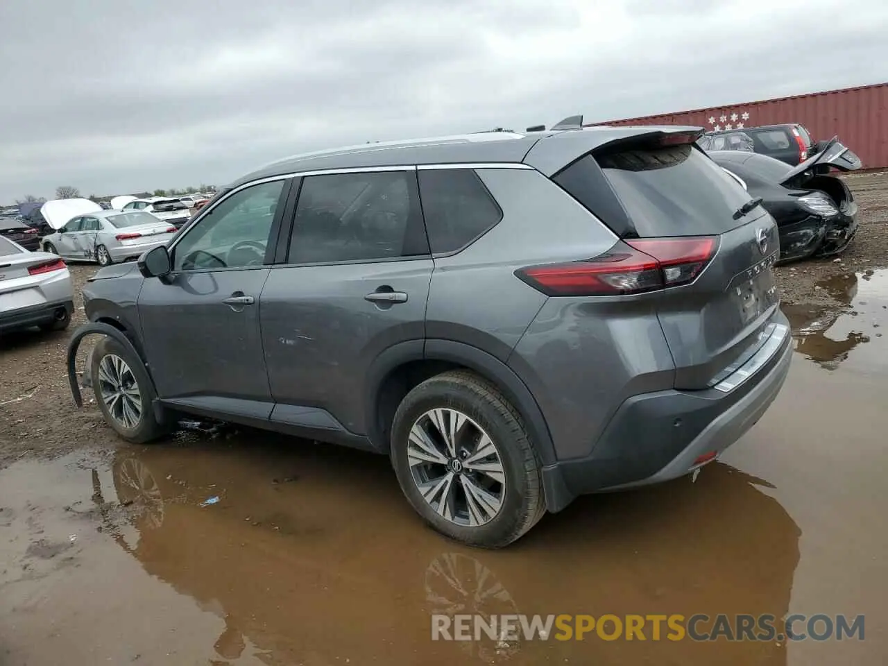 2 Photograph of a damaged car 5N1AT3BB0MC773546 NISSAN ROGUE 2021