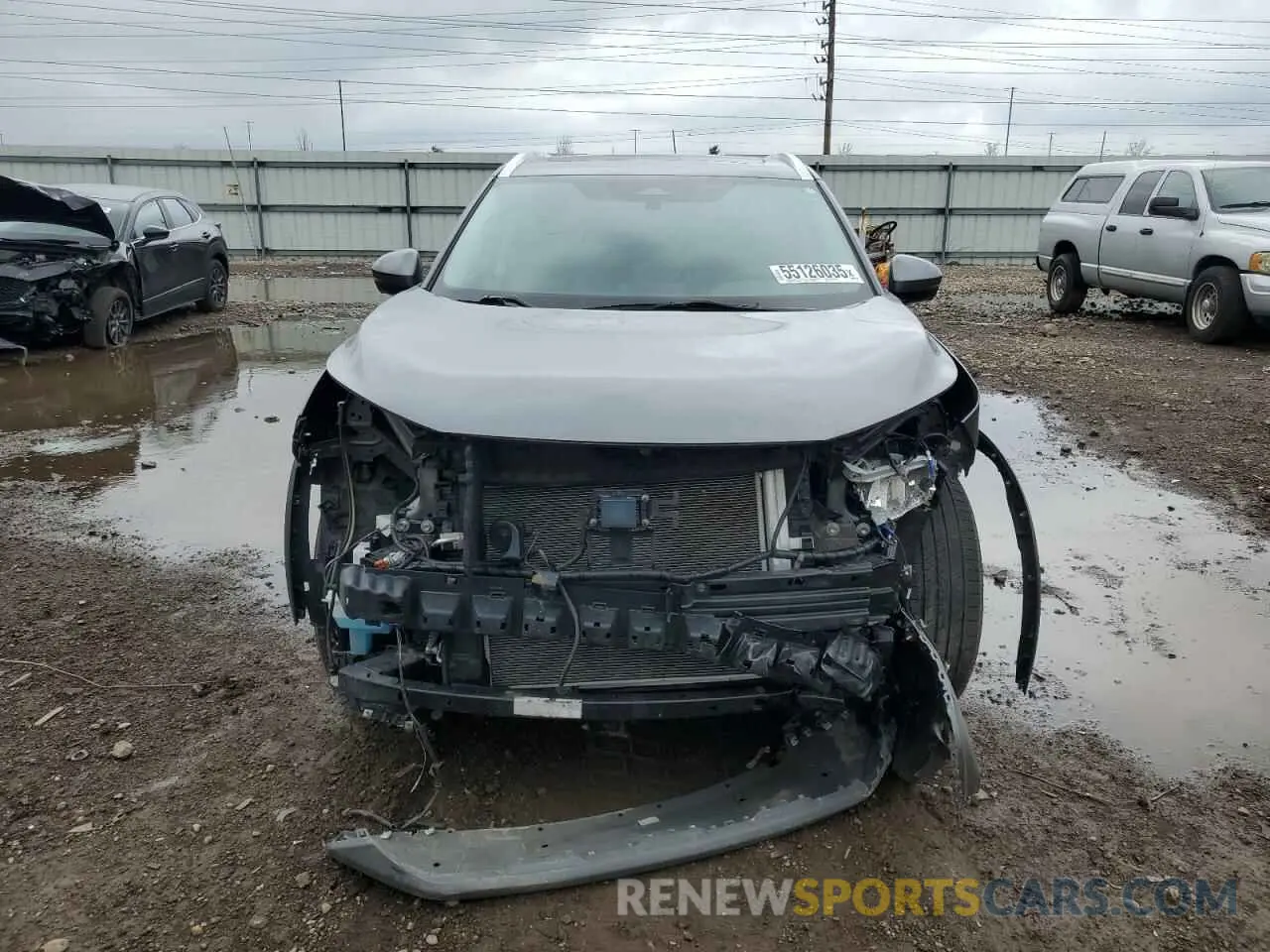 5 Photograph of a damaged car 5N1AT3BB0MC773546 NISSAN ROGUE 2021