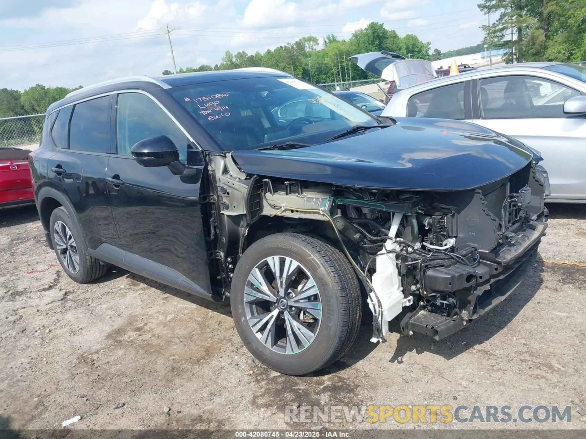 1 Photograph of a damaged car 5N1AT3BB0MC776740 NISSAN ROGUE 2021