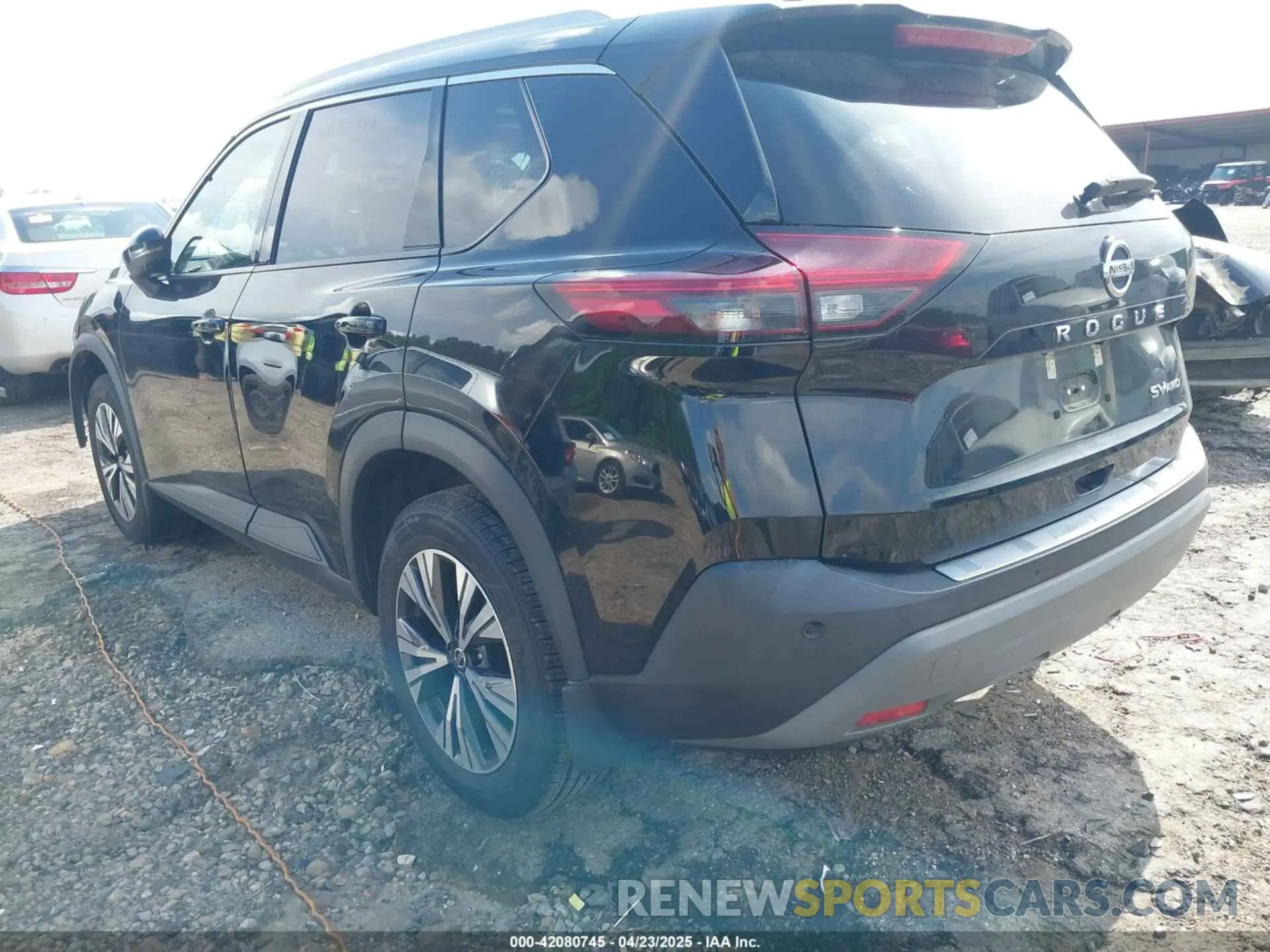 3 Photograph of a damaged car 5N1AT3BB0MC776740 NISSAN ROGUE 2021