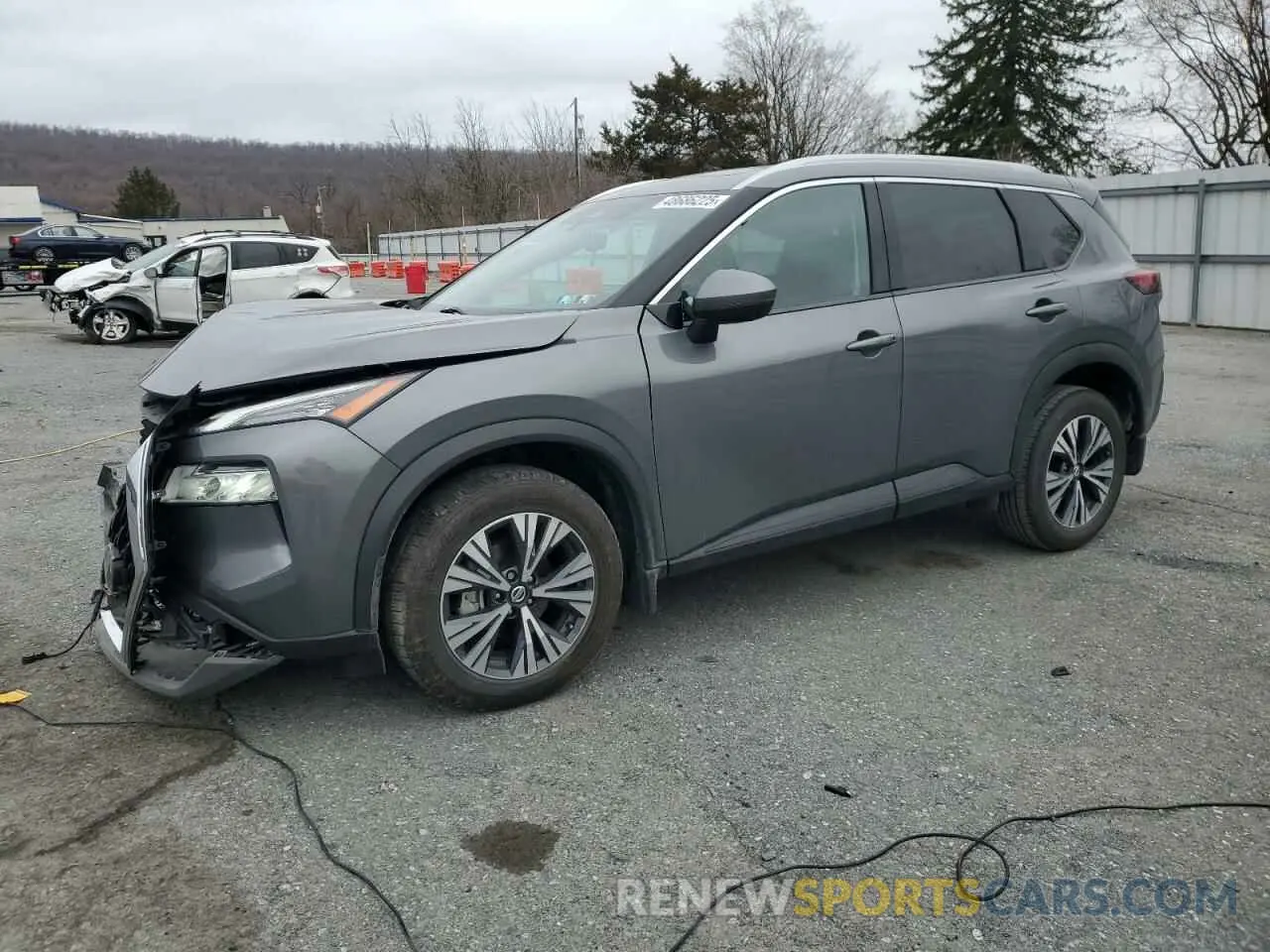 1 Photograph of a damaged car 5N1AT3BB0MC782103 NISSAN ROGUE 2021