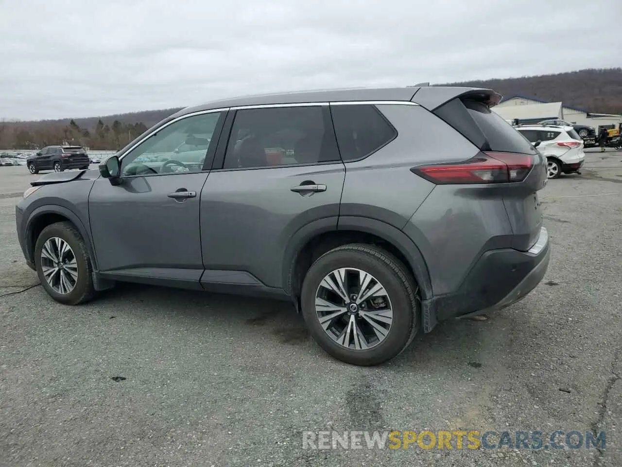 2 Photograph of a damaged car 5N1AT3BB0MC782103 NISSAN ROGUE 2021