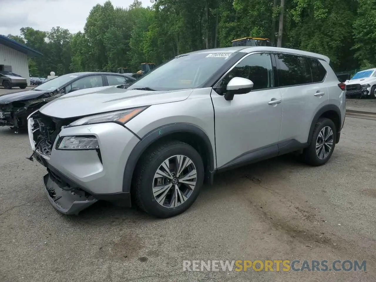 1 Photograph of a damaged car 5N1AT3BB0MC785891 NISSAN ROGUE 2021