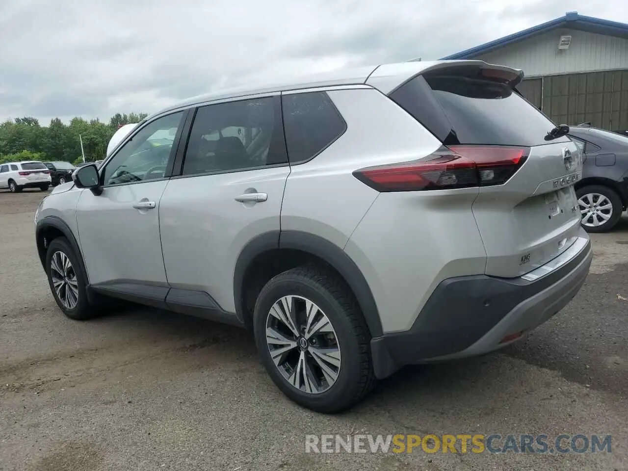 2 Photograph of a damaged car 5N1AT3BB0MC785891 NISSAN ROGUE 2021