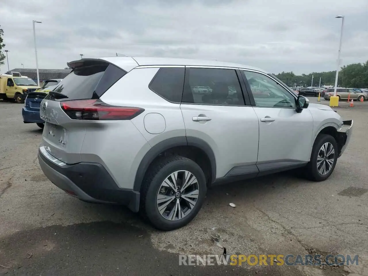 3 Photograph of a damaged car 5N1AT3BB0MC785891 NISSAN ROGUE 2021