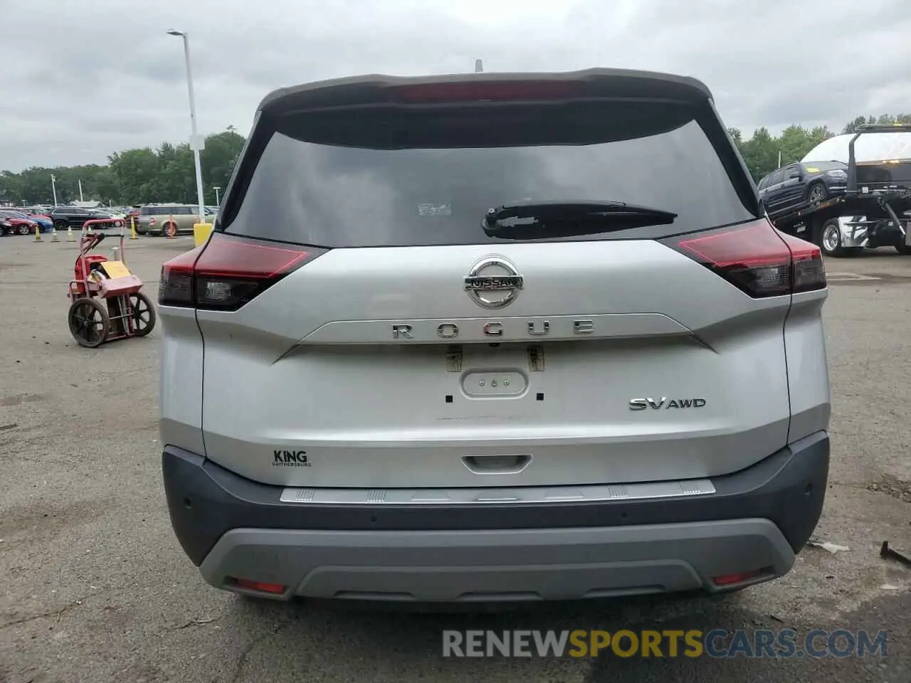 6 Photograph of a damaged car 5N1AT3BB0MC785891 NISSAN ROGUE 2021