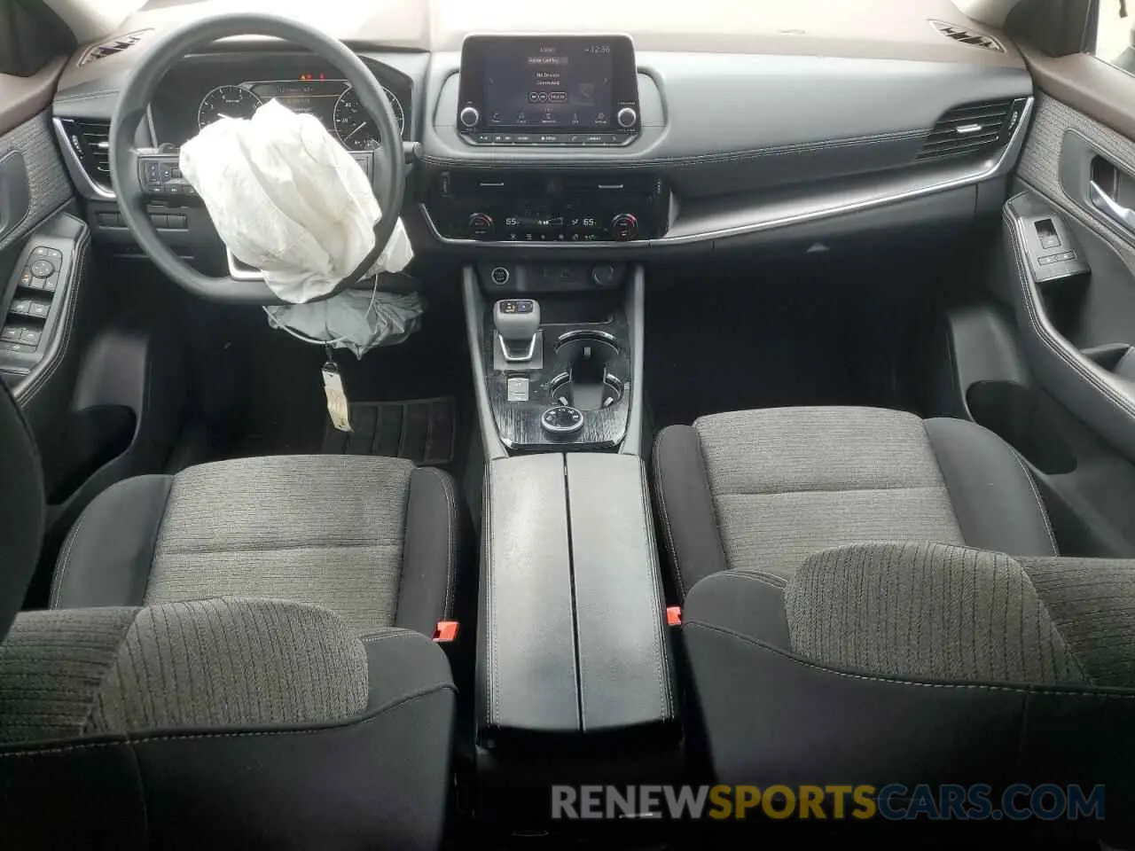 8 Photograph of a damaged car 5N1AT3BB0MC785891 NISSAN ROGUE 2021