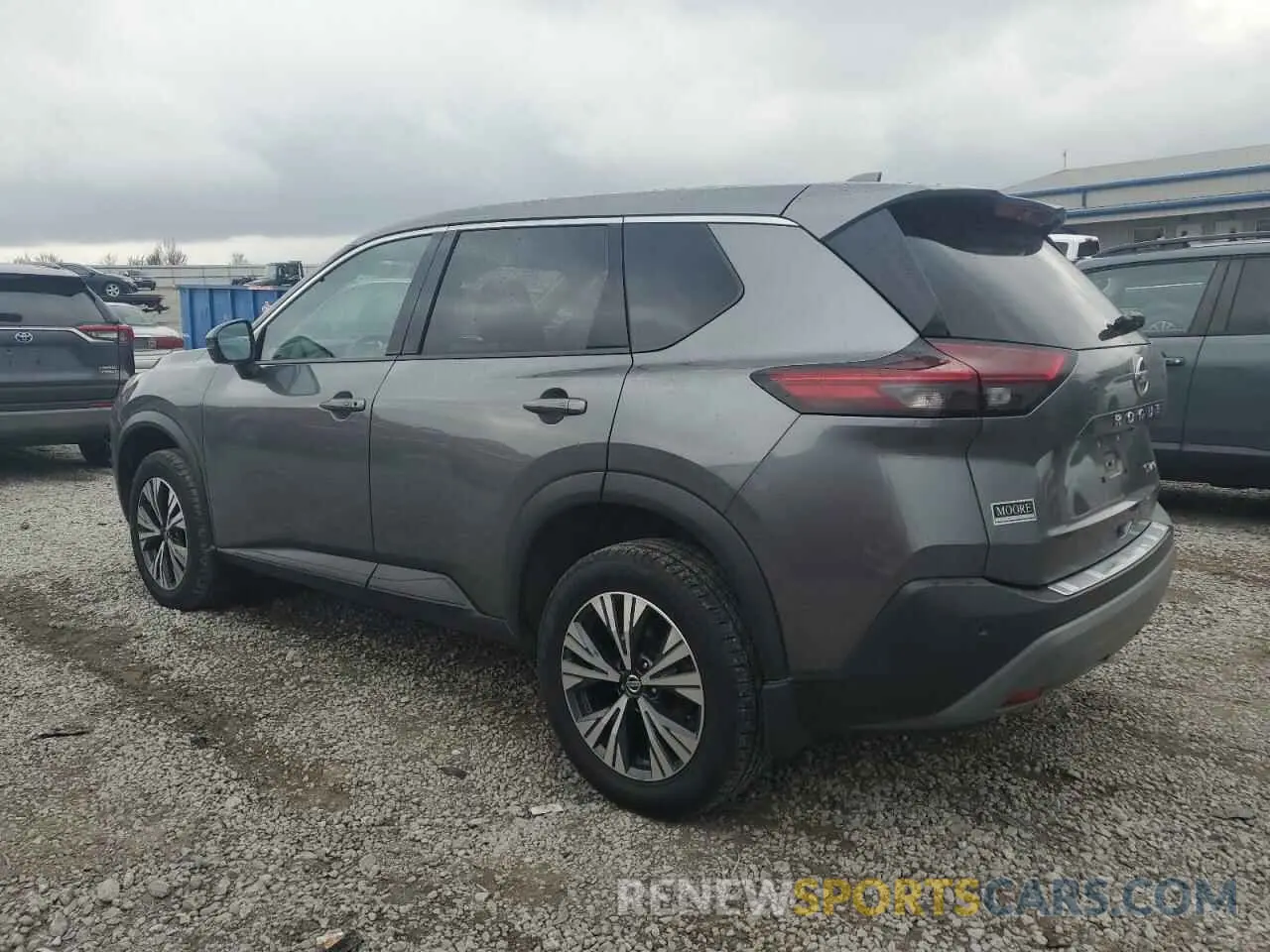 2 Photograph of a damaged car 5N1AT3BB0MC847709 NISSAN ROGUE 2021