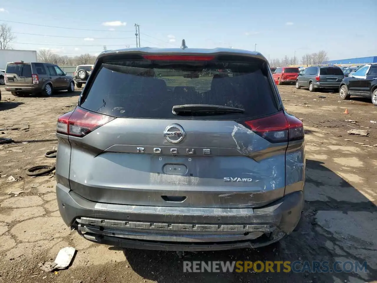 6 Photograph of a damaged car 5N1AT3BB1MC684472 NISSAN ROGUE 2021