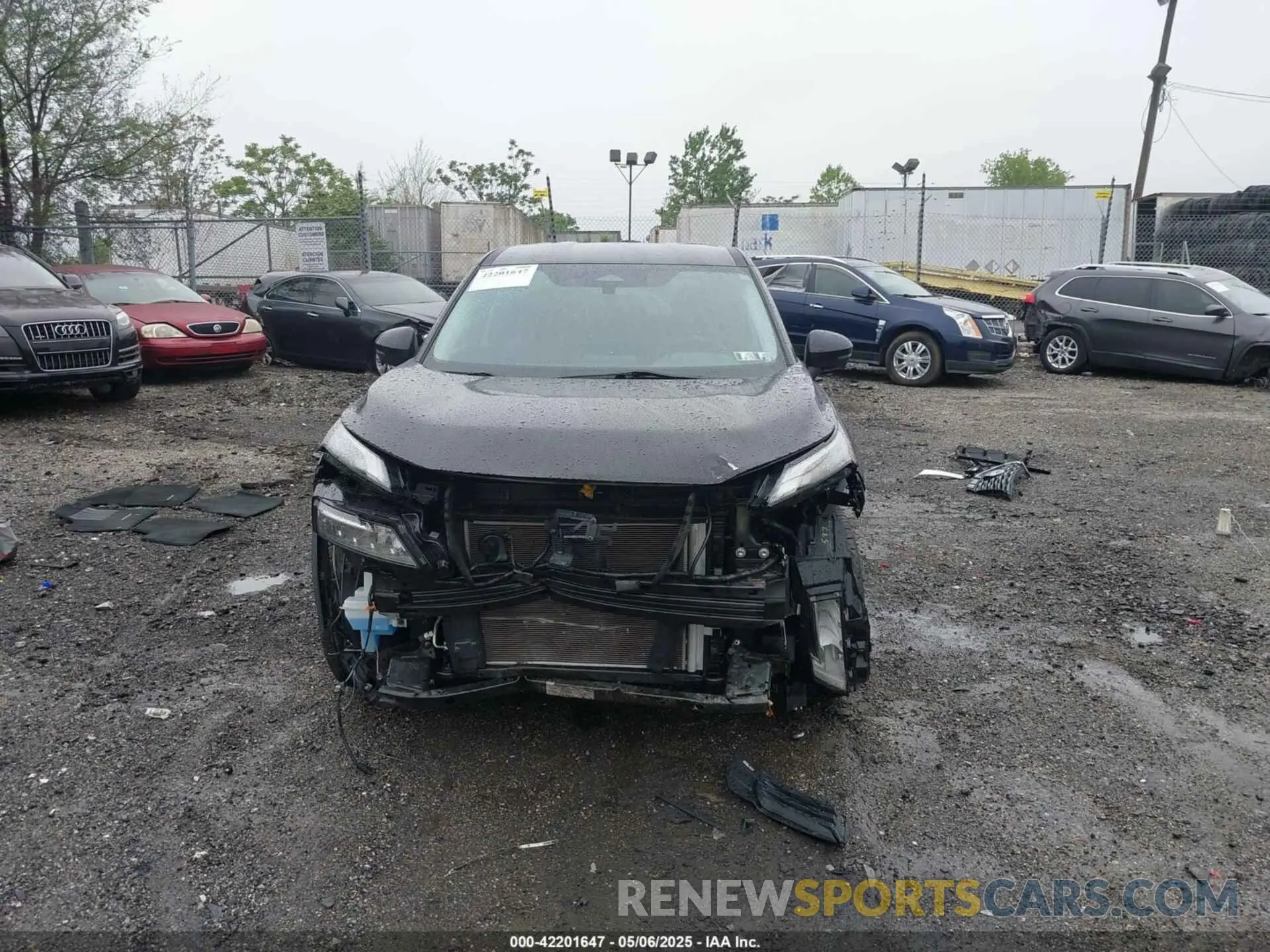 12 Photograph of a damaged car 5N1AT3BB1MC689347 NISSAN ROGUE 2021