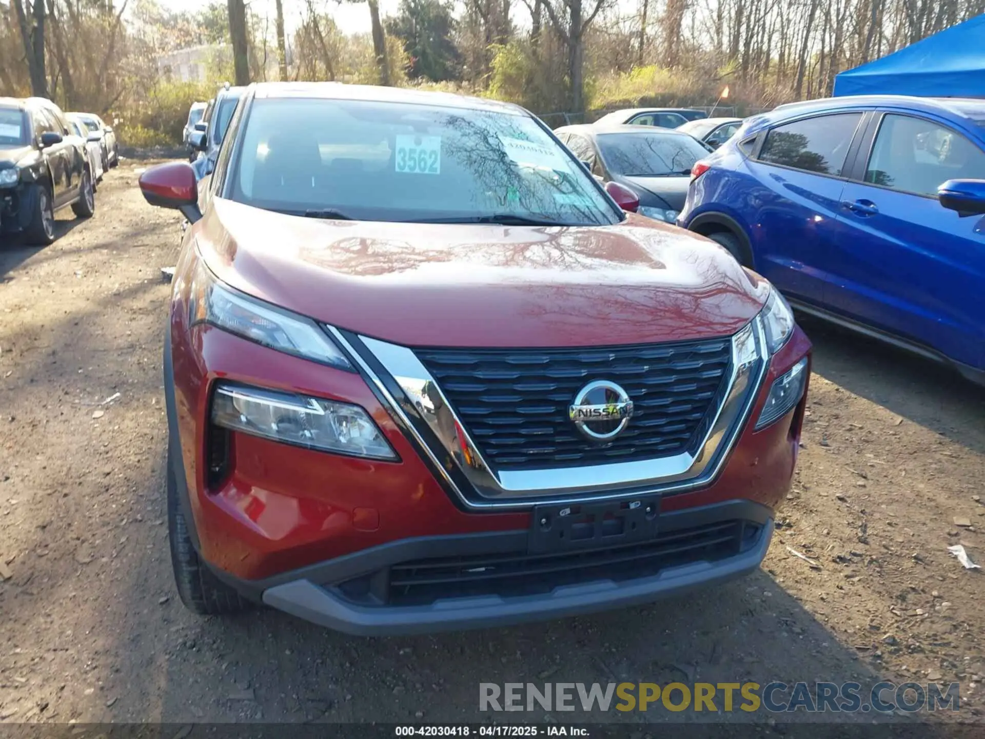 12 Photograph of a damaged car 5N1AT3BB1MC712173 NISSAN ROGUE 2021