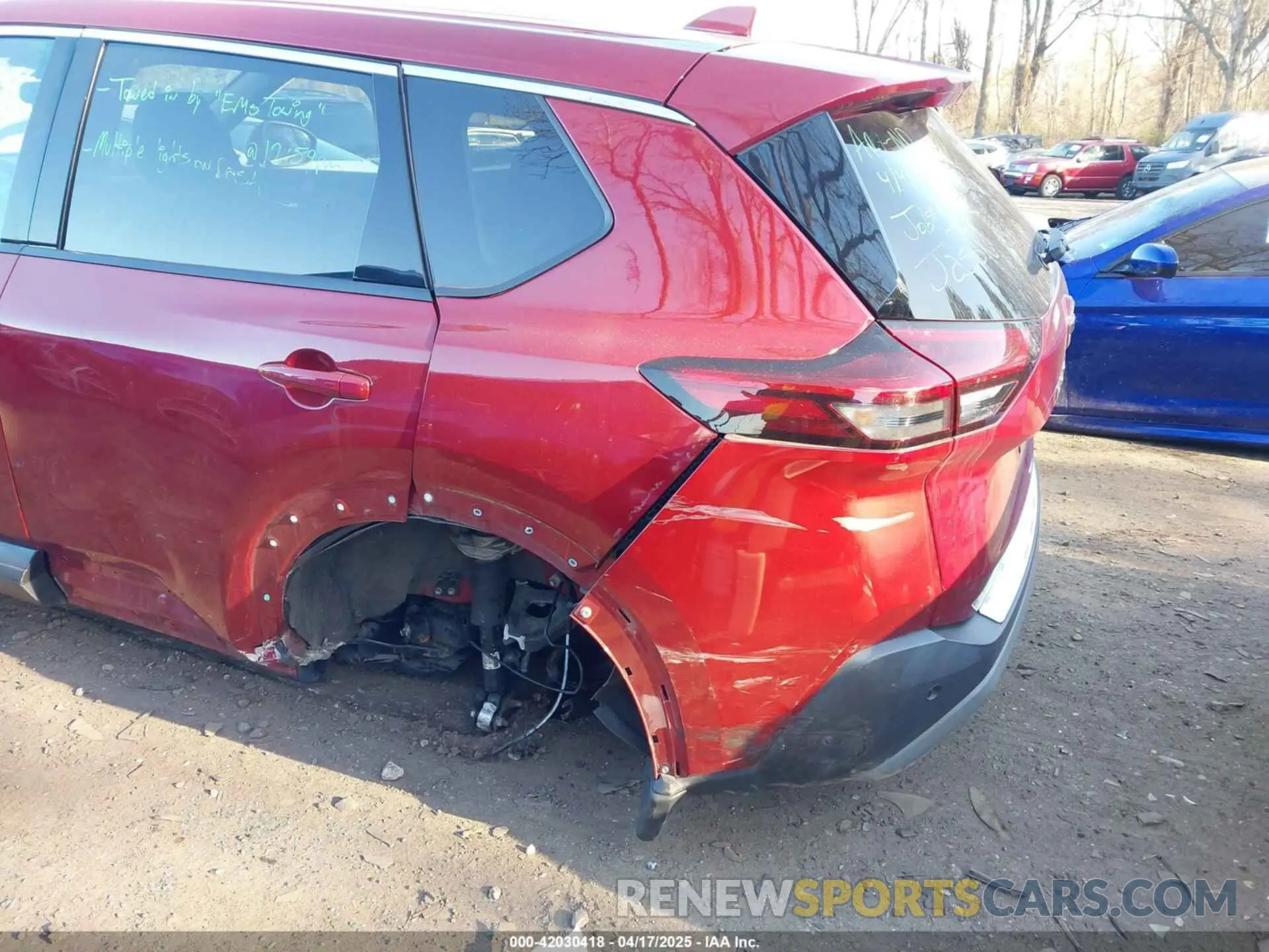 6 Photograph of a damaged car 5N1AT3BB1MC712173 NISSAN ROGUE 2021
