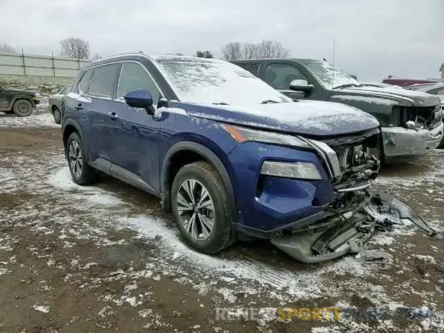 11 Photograph of a damaged car 5N1AT3BB1MC712299 NISSAN ROGUE 2021