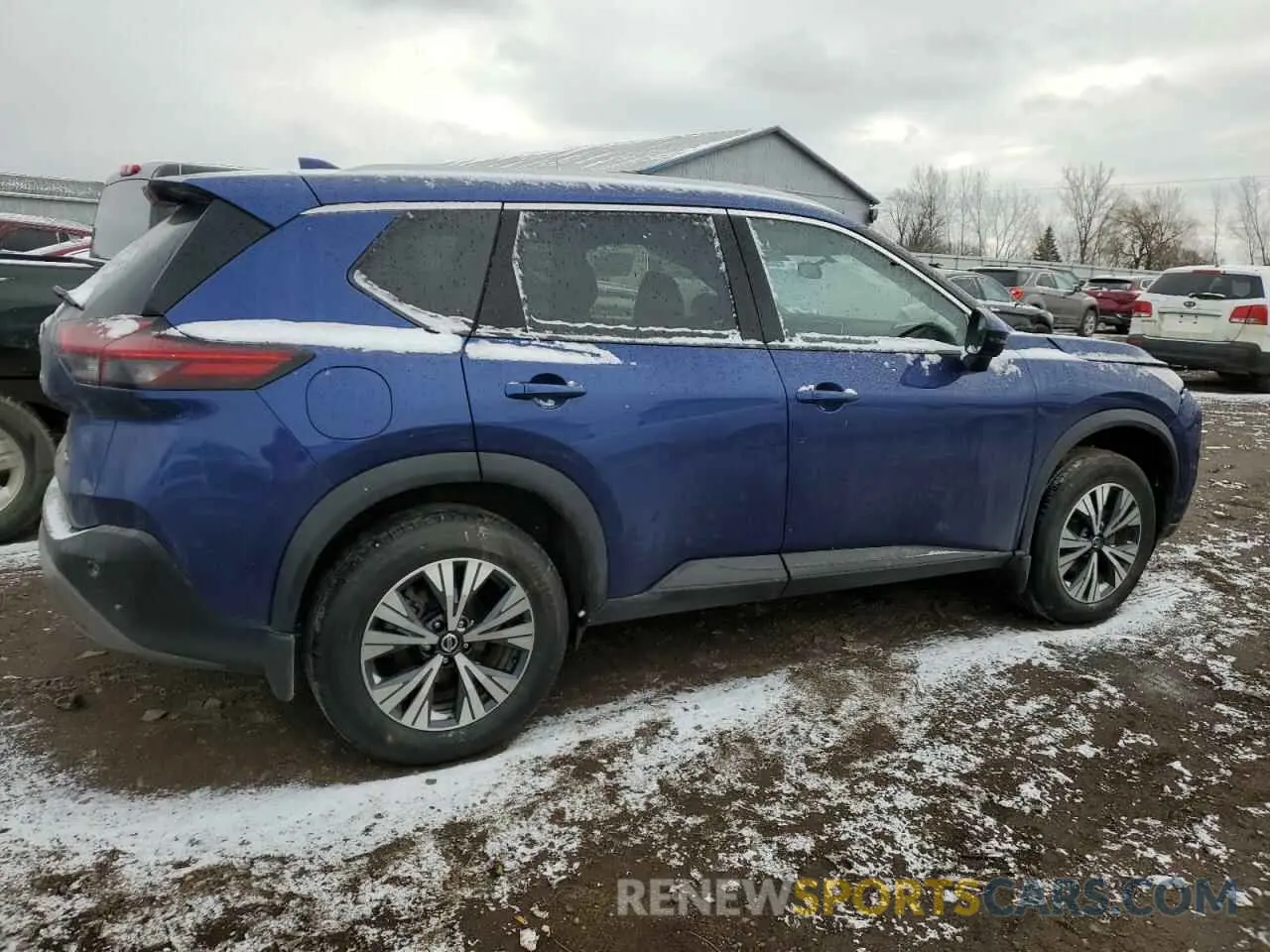 3 Photograph of a damaged car 5N1AT3BB1MC712299 NISSAN ROGUE 2021